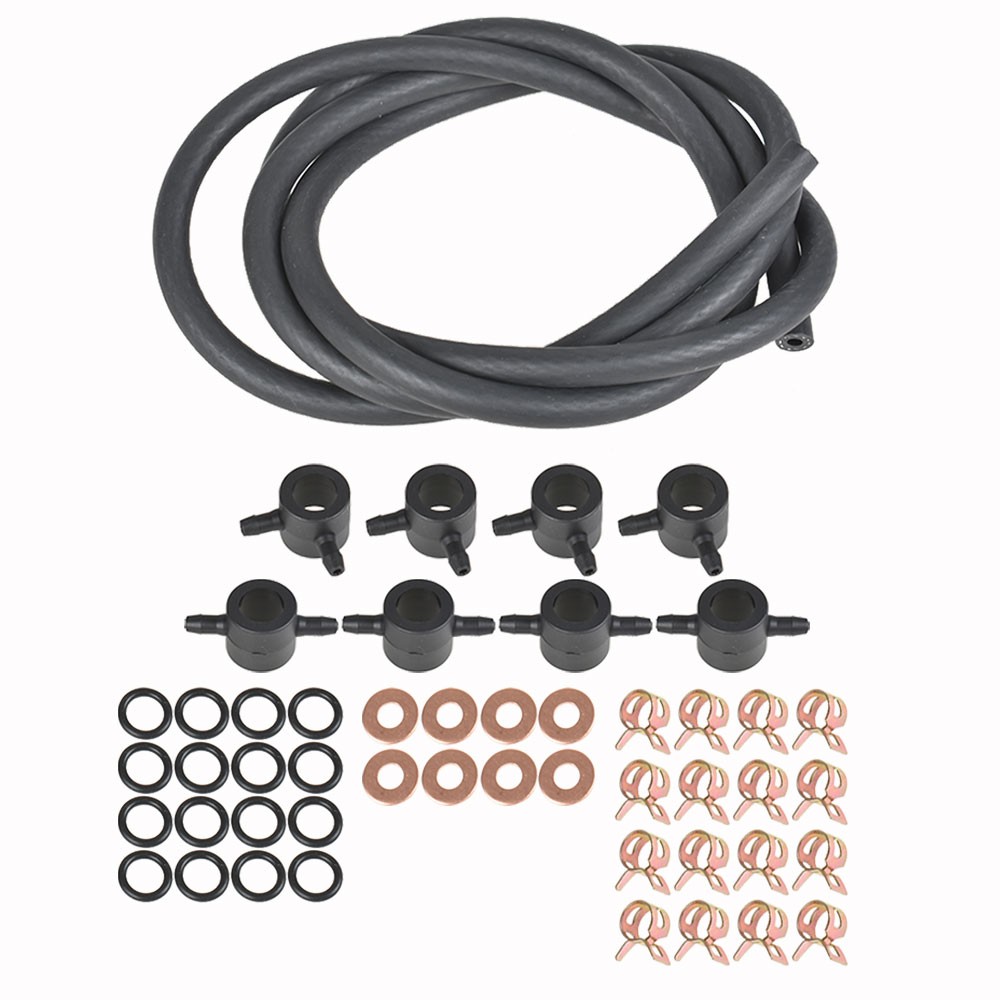 Botjj Fuel Injector Return Line Kit for Ford 7.3 7.3L Diesel Trucks 1988-1994