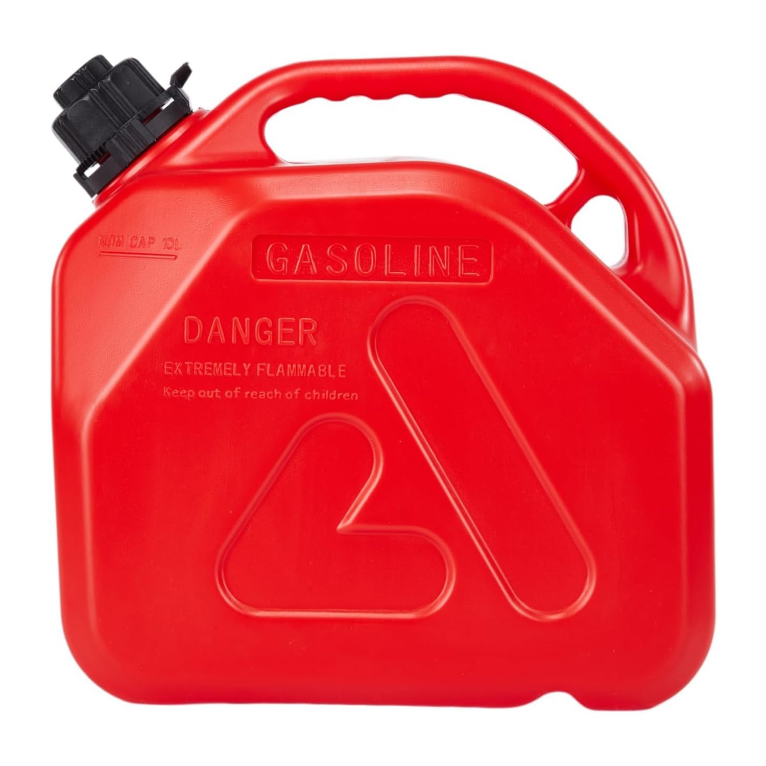 10L/2.64 Gallon Portable Fuel Tank Gas Diesel Container Transfer Hose Nozzle