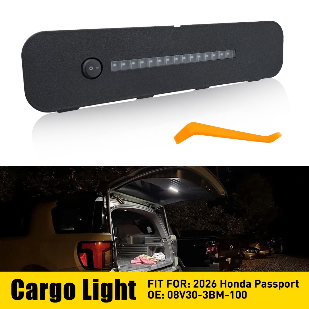 LED Trunk Luggage Compartment Light ABS & PC Lens Front For Honda Passport 2026