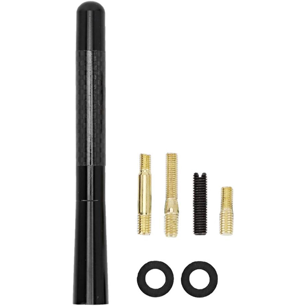 For Z4 E85 Z3 Short 4.7″ Carbon Fiber AM/FM Radio Mast Bee Sting Aerial Antenna