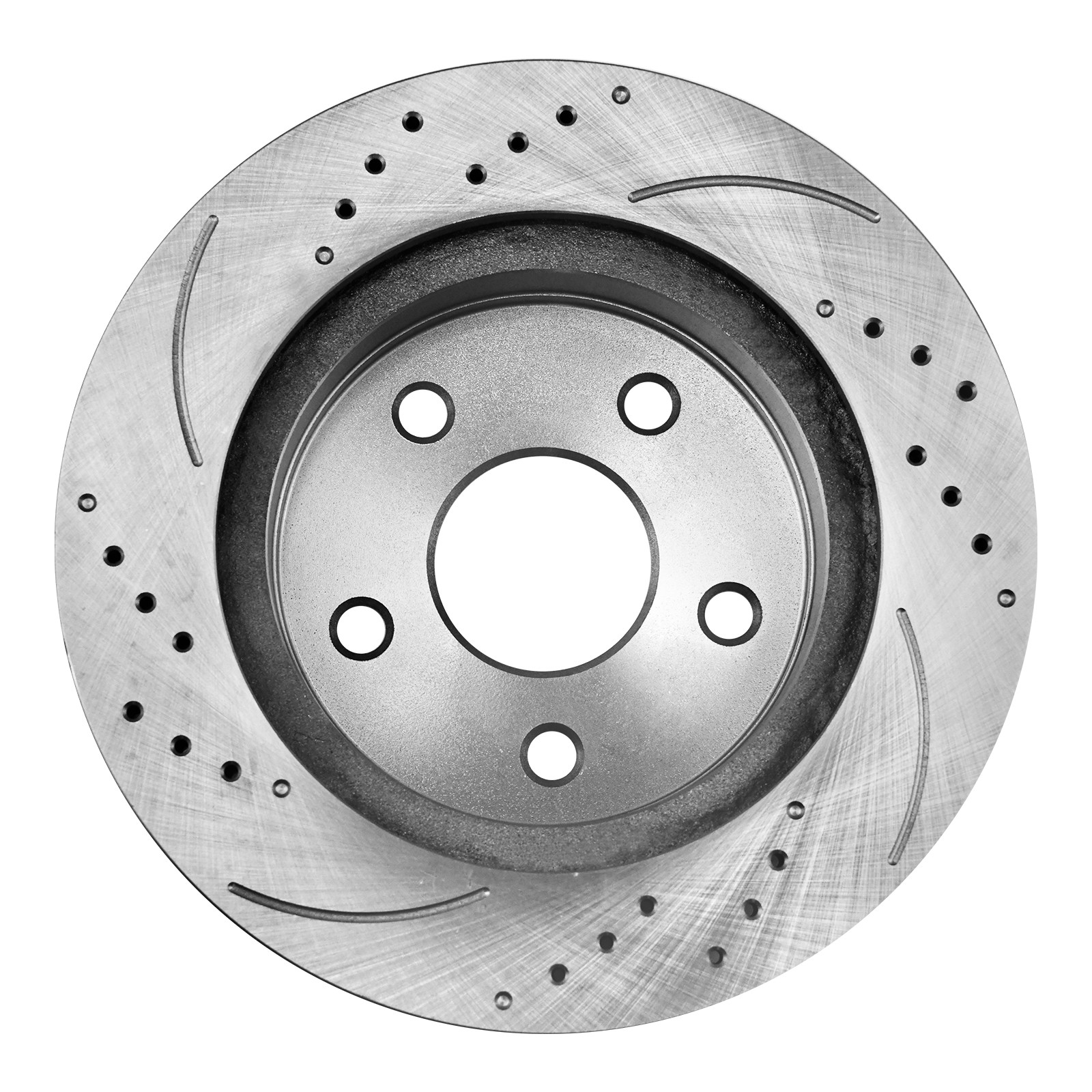 Front Drilled Rotors Ceramic Brake Pads for 2011 2012 2013 2014- 2018 Ram 1500