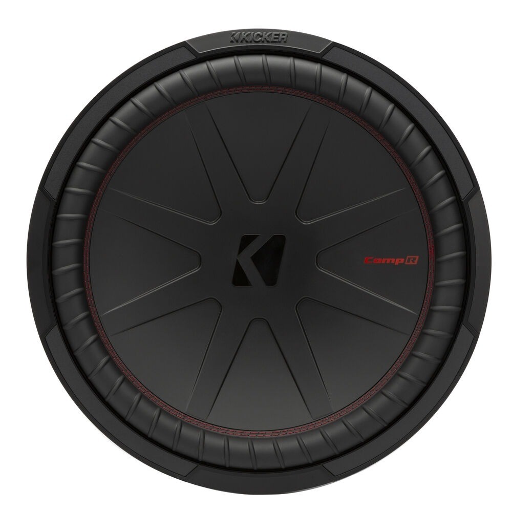 (2) Kicker CWR152 15” CompR Series Dual 2-ohm Subwoofer