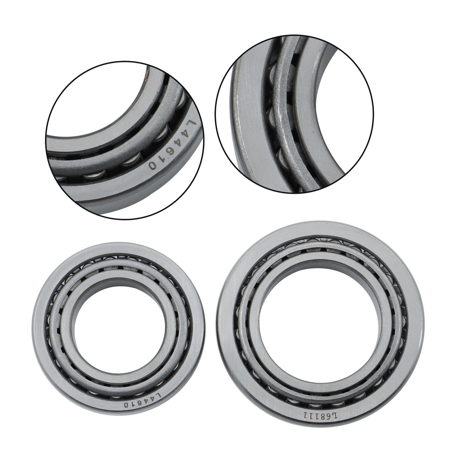 Labwork For 1-3/8″ to 1-1/16″ 3500 Lbs Trailer Axle 2 Set Trailer Bearing Kit