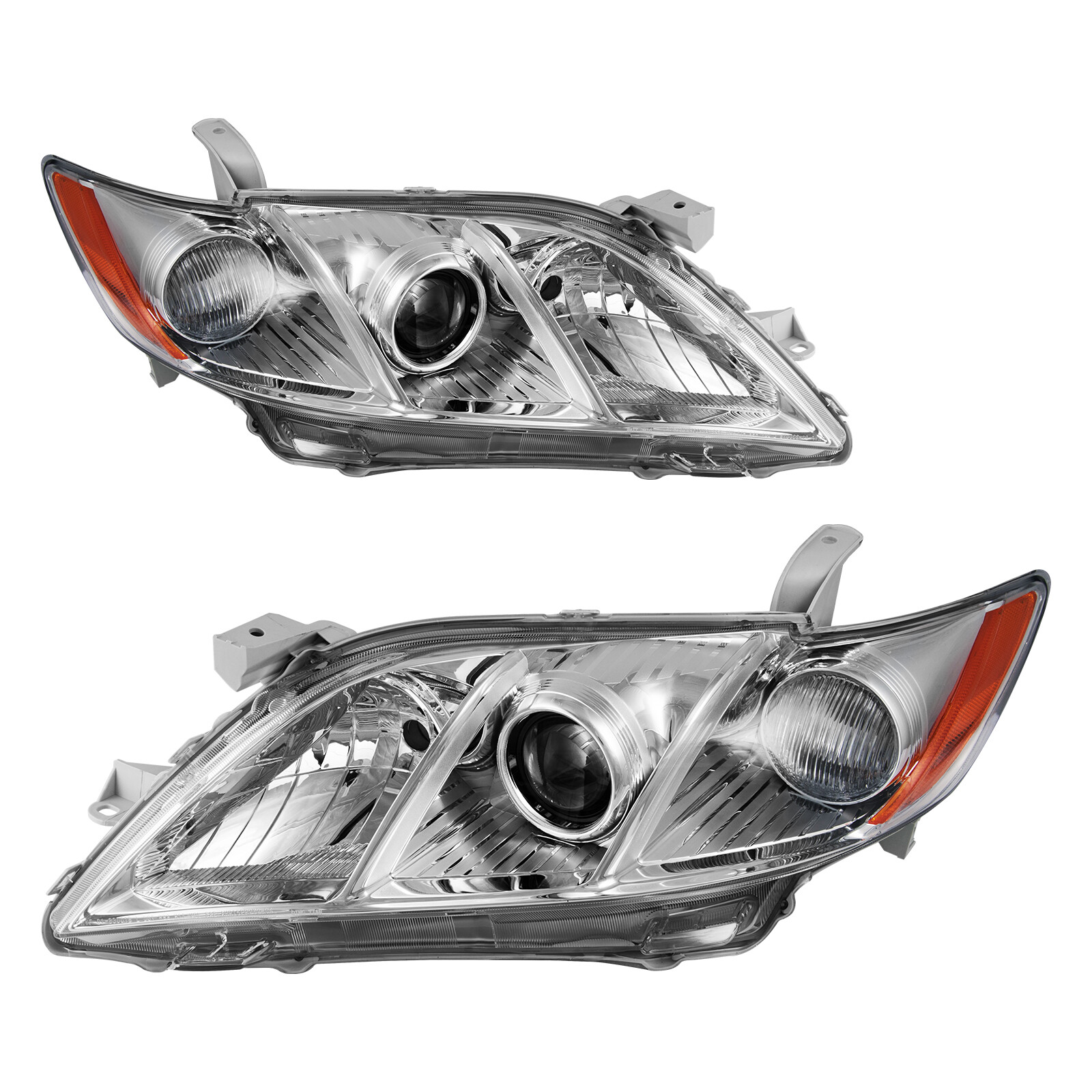 Headlight Headlamp Set For 2007 – 2009 Toyota Camry Left and Right Halogen 2PCS