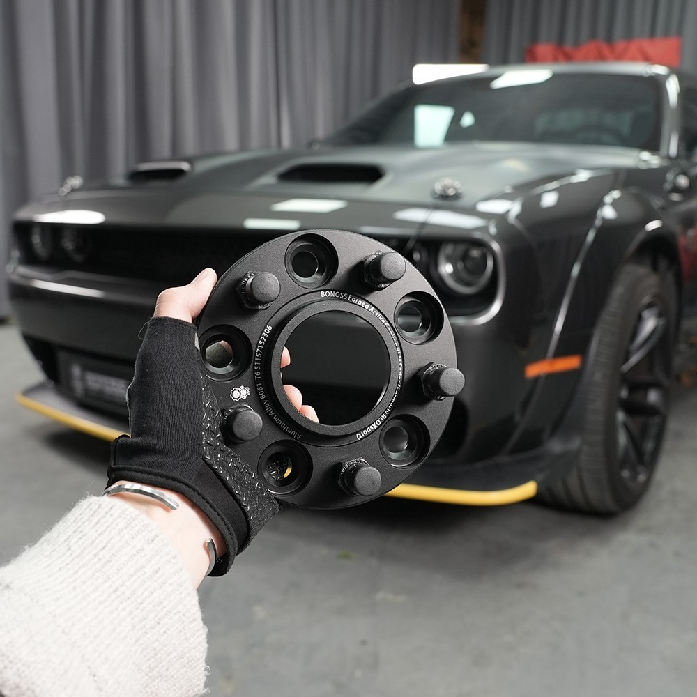BONOSS 15mm 20mm Hub Centric Wheel Spacers 5×115 CB71.5 4pc For Dodge Challenger