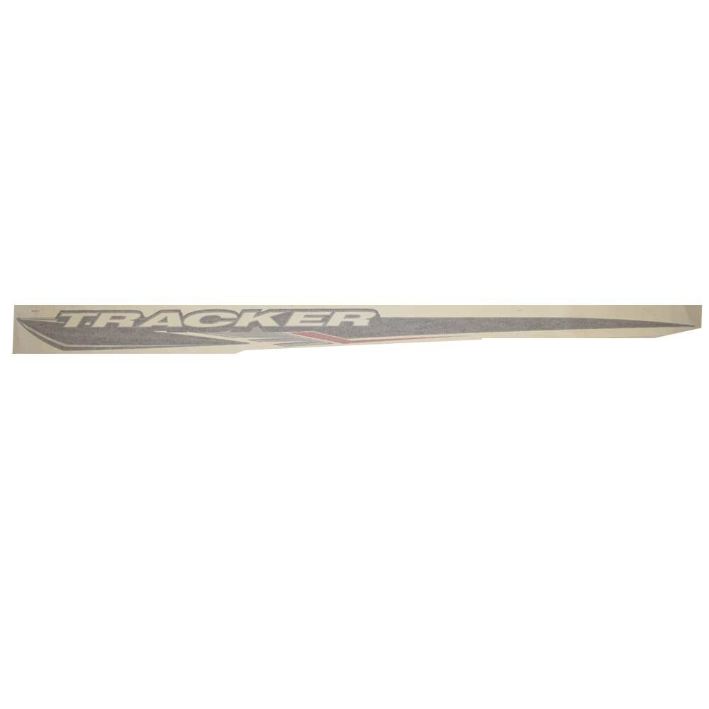 Tracker Boat Brand Decal 309877 | 146 x 8 1/4 inch Red Black Gray