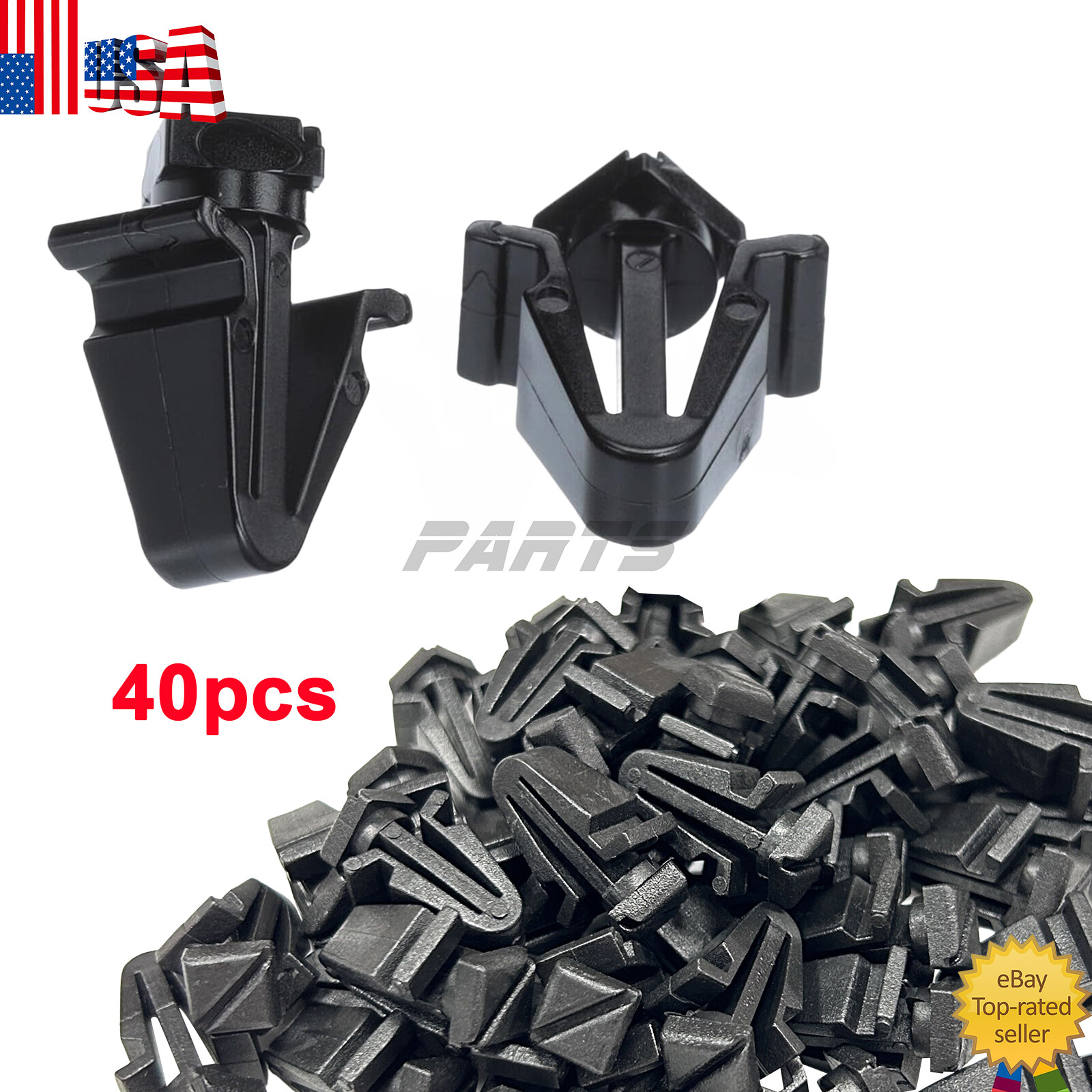 New 40 Pieces Grille Clip Fits for 1998-2001 Nissan Frontier QX4 01553-03831