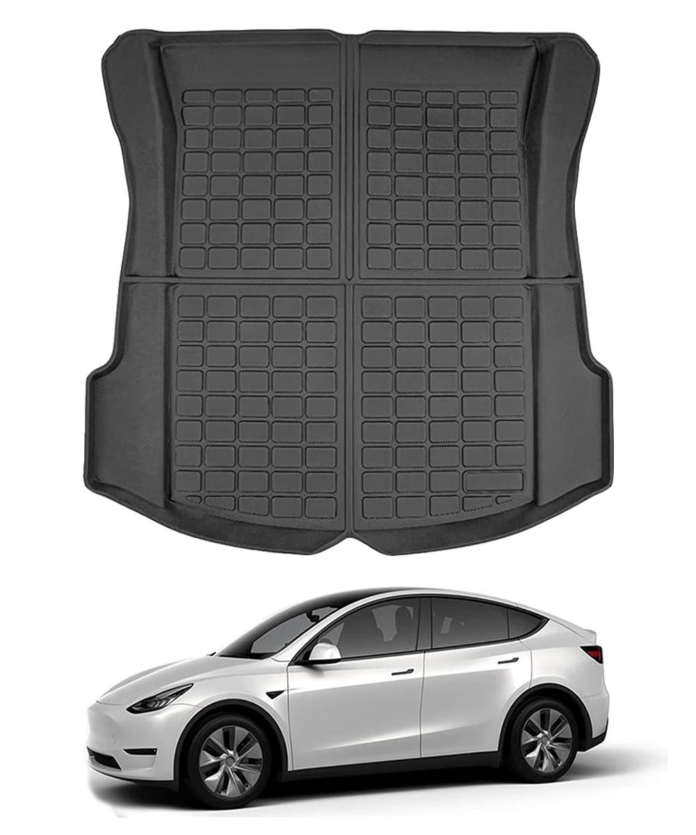 Custom-Fit All Weather Cargo Mats for 2020-2023 Model 3 – 3D Waterproof, Durable