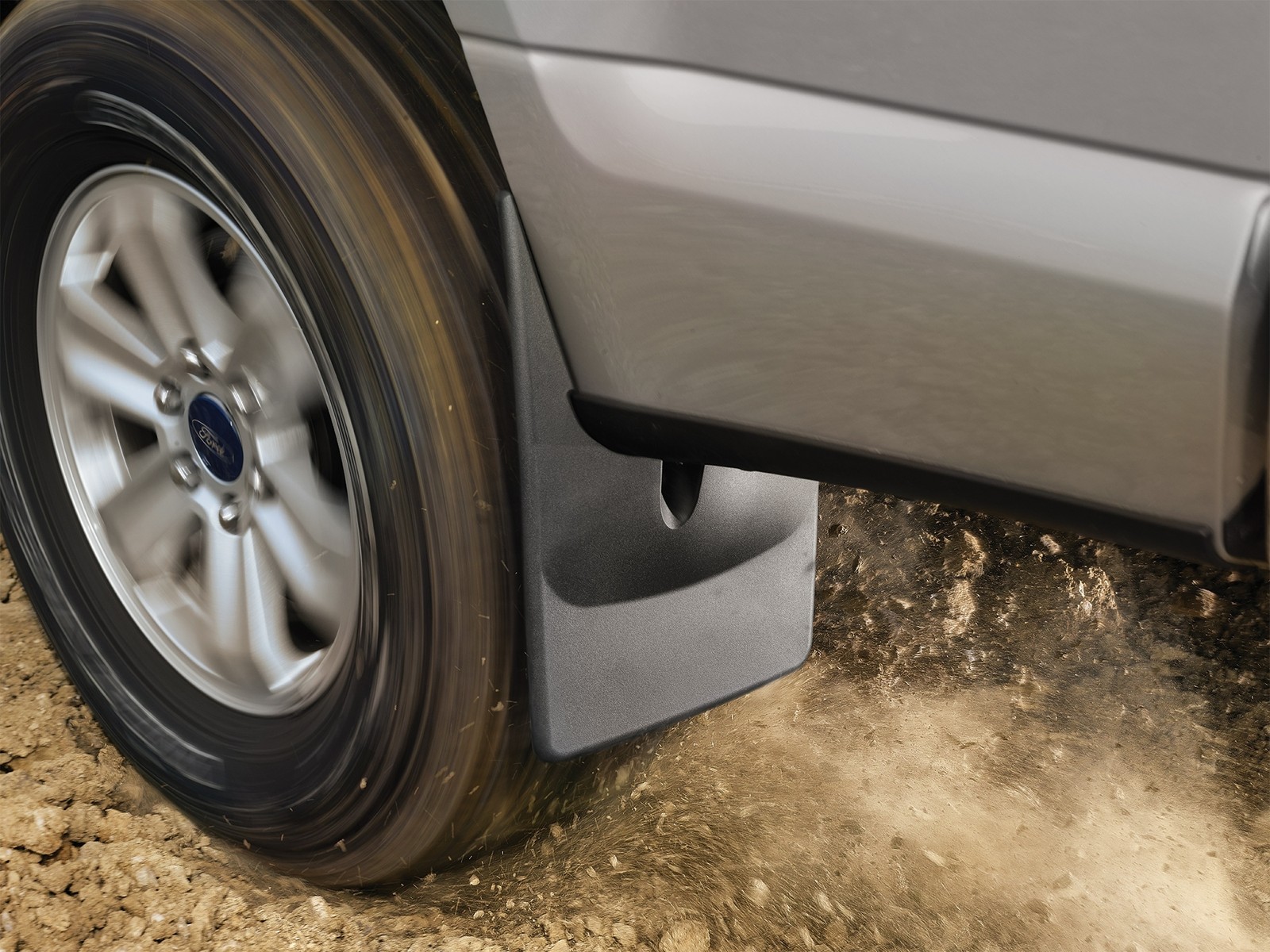 WeatherTech Custom No-Drill MudFlaps for Acadia/Traverse – Front & Rear Set