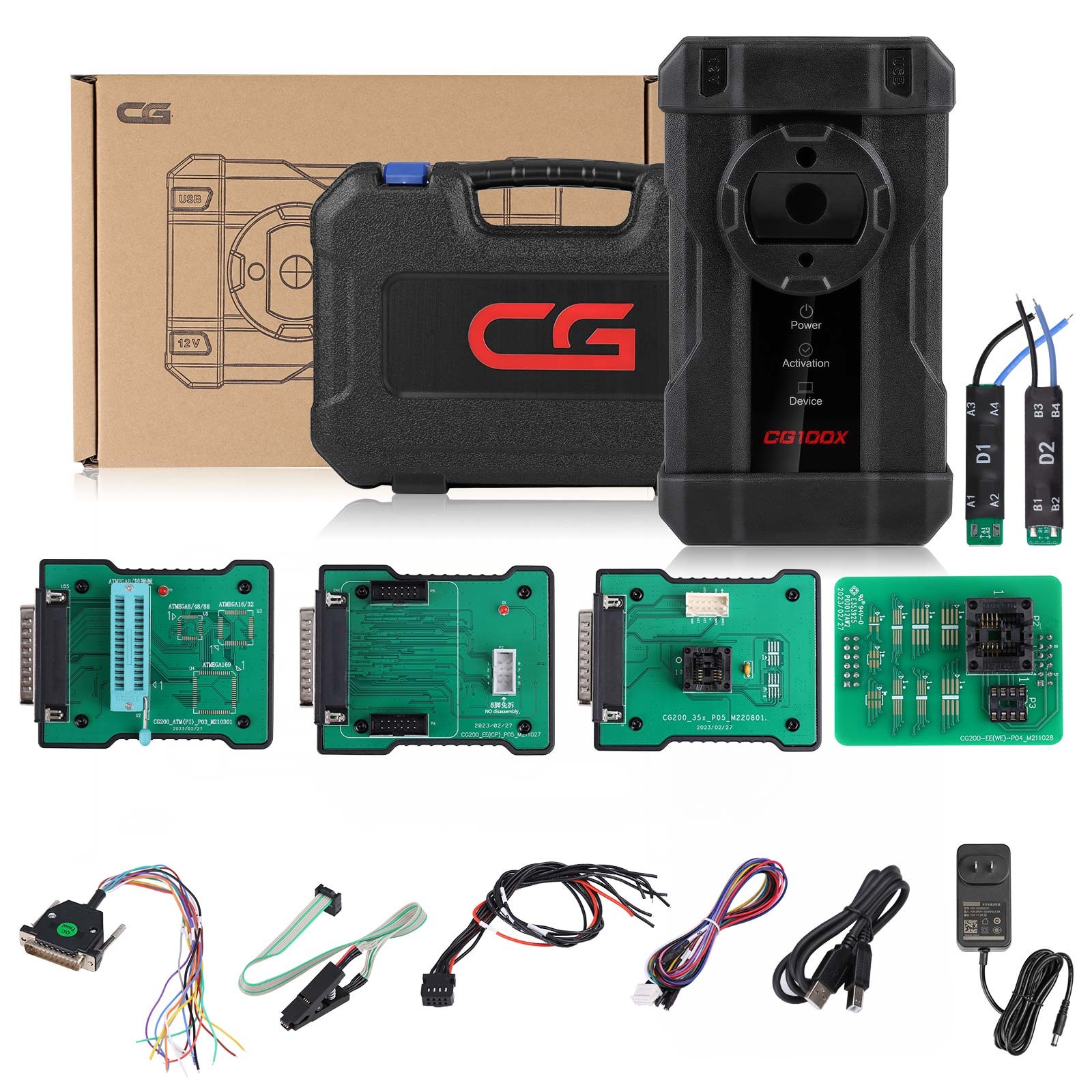 CGDI CG100X New Generation Programmer Mile-age Adjust Chip Reading,SRS Reset