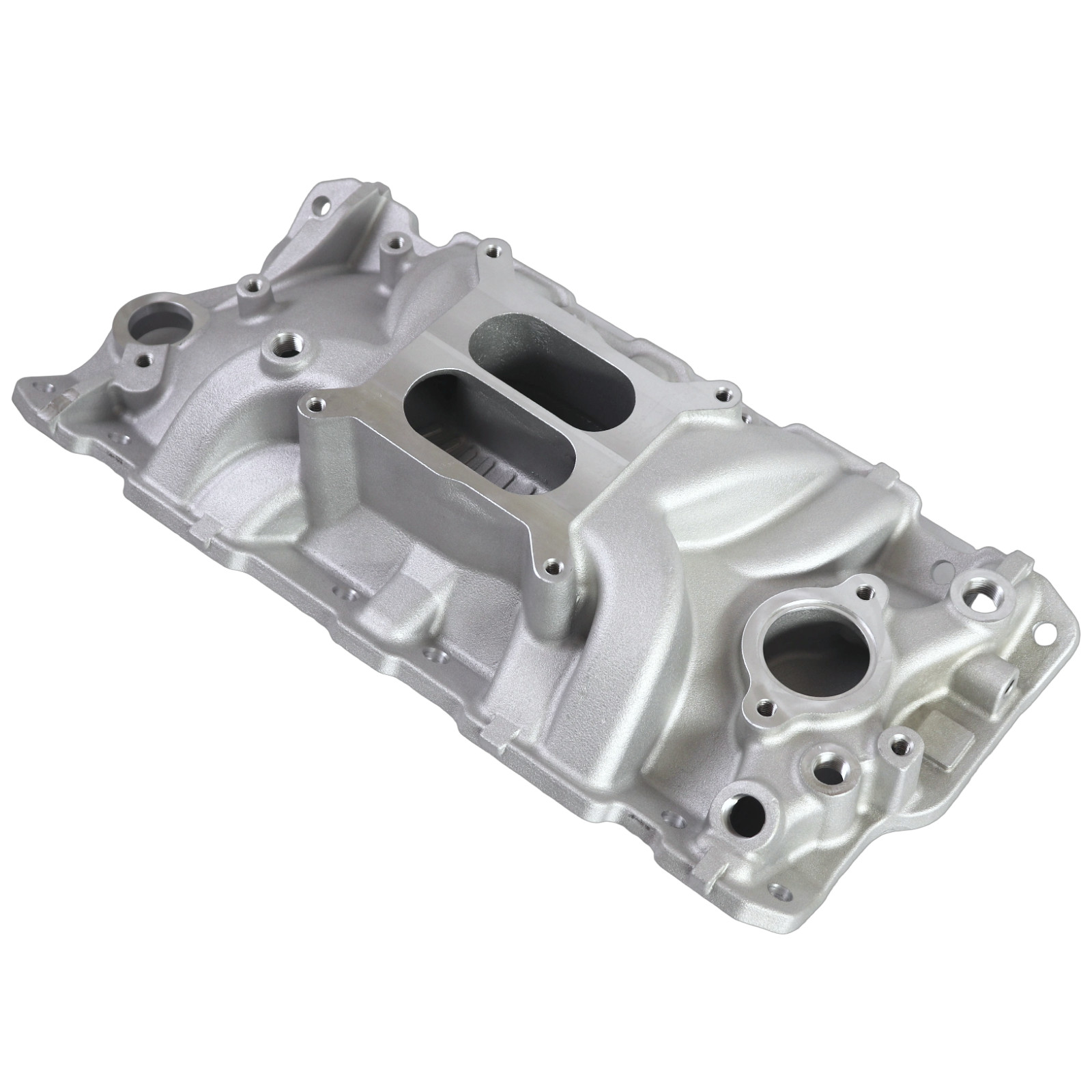 2701 Performer EPS Dual Plane SBC Intake Manifold For Small Block Chevy 55-86 V8