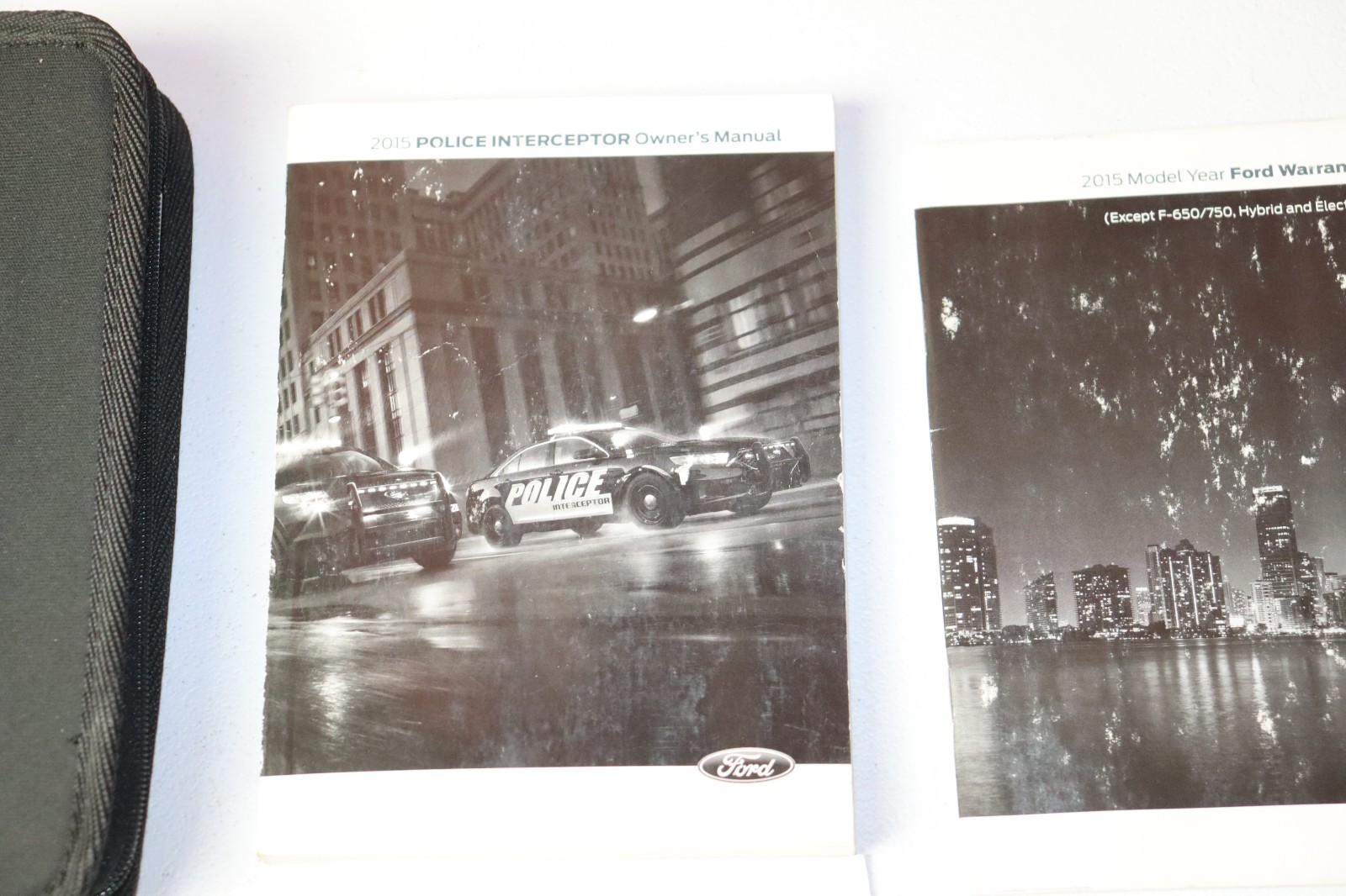 15 2015 Ford Police Interceptor owners manual Original Set Factory Set
