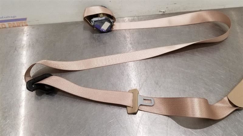 05 CHEVY CORVETTE COUPE SEAT BELT RETRACTOR FRONT LEFT DRIVER TAN