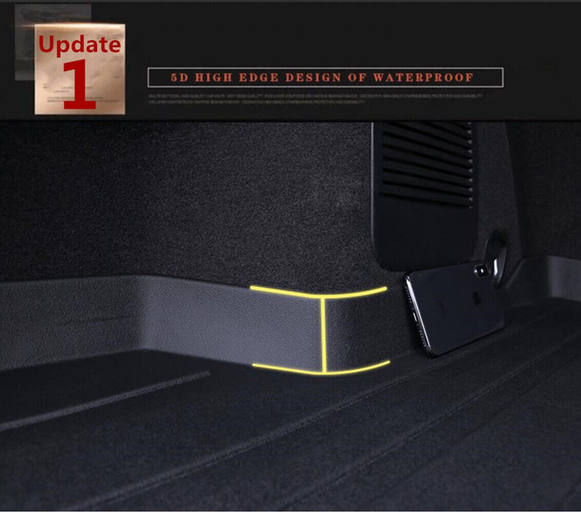 for 2021-2026 Toyota Sienna TPO Trunk Mat Cargo Liner Floor Tray