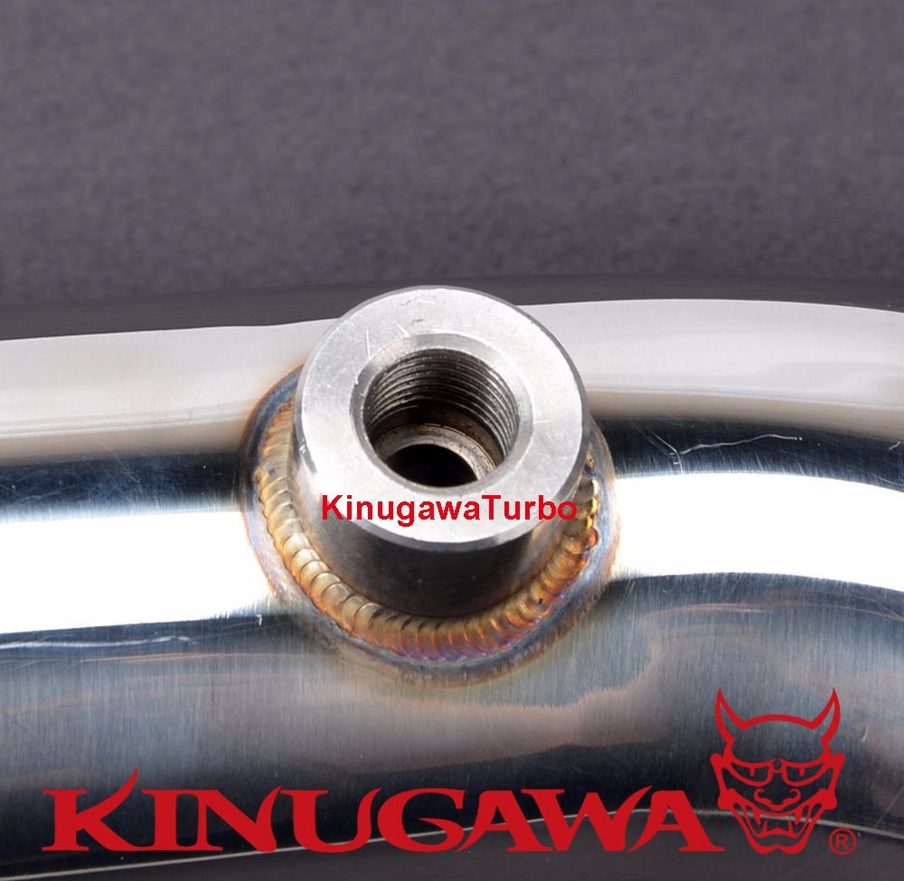 Kinugawa Turbo Exhaust Manifold Up Pipe For SUBARU Single Scroll GDA GDB GC8