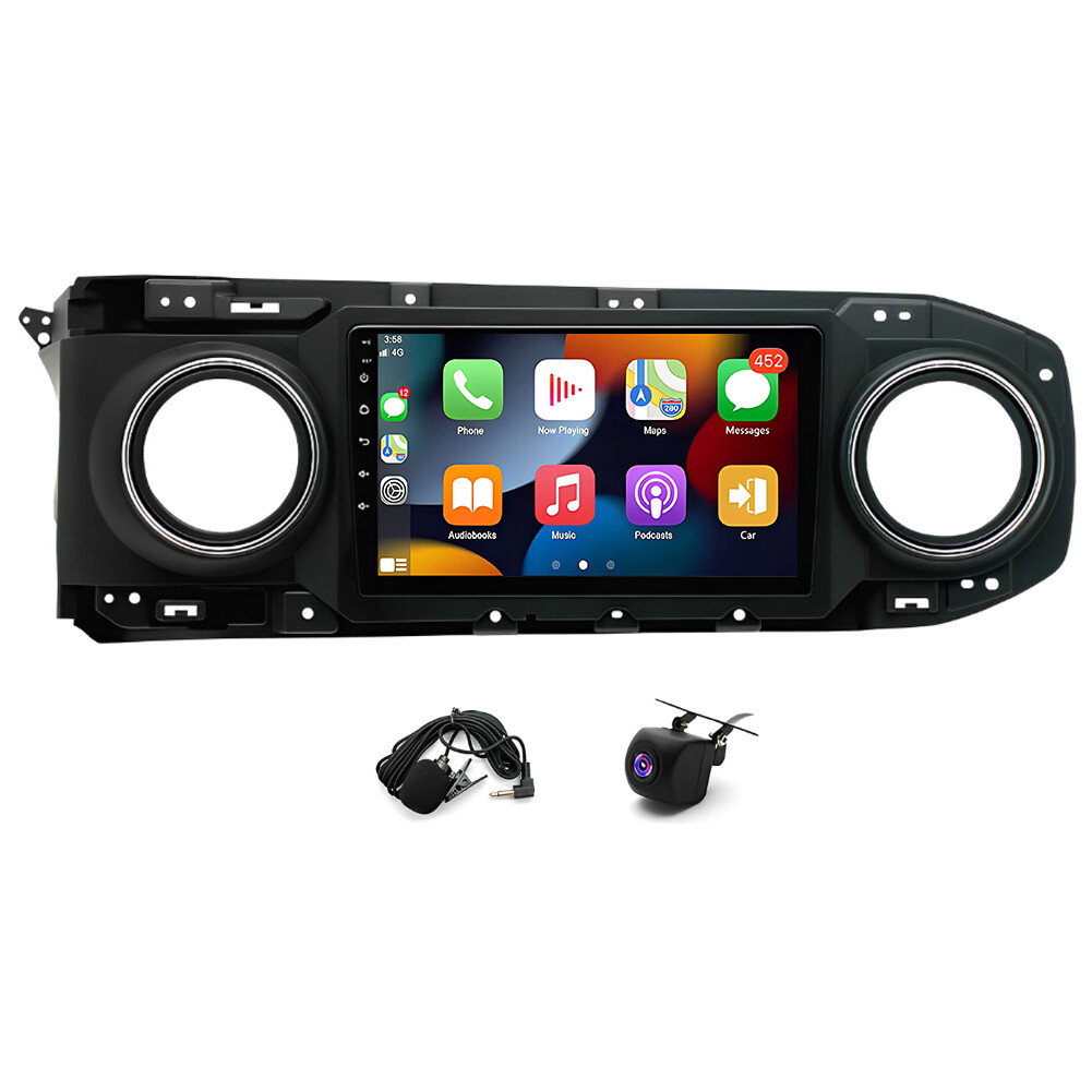 CarPlay Car Radio Stereo Android 15 GPS Navi For Toyota Tacoma 2016-2021 NEW