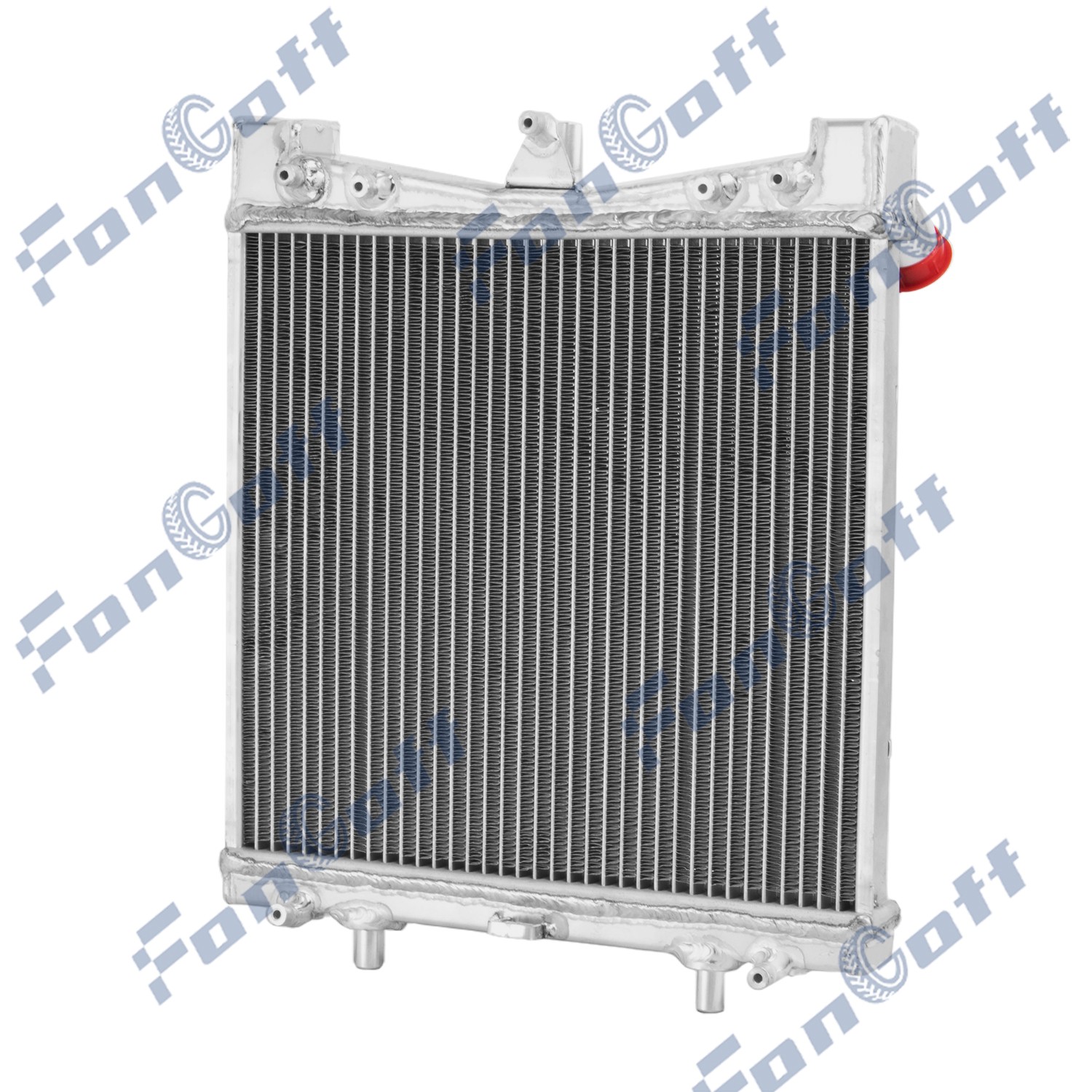 2-Row Left Radiator Fit 97-04 Porsche Boxster 99-04 Porshe 911 3.6L #99610613151
