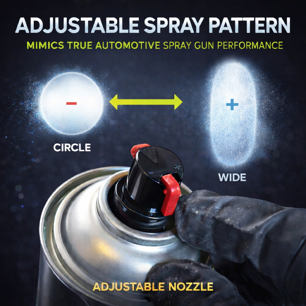 LiME LiNE Automotive Black Basecoat Spray Paint + 2K Clearcoat Aerosol Kit