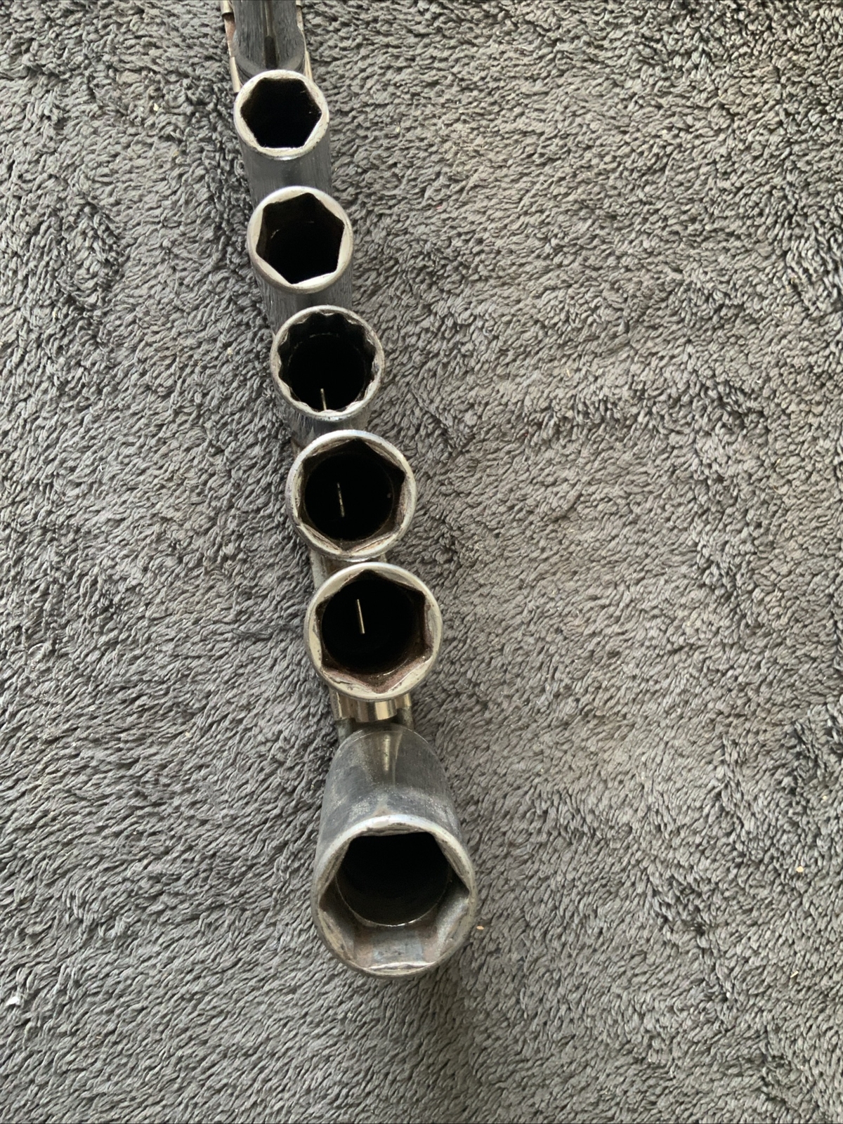 Snap On 3/8” Drive Deep Socket Set, 6pt And 12pt, Used…see Descrip For Sizes…