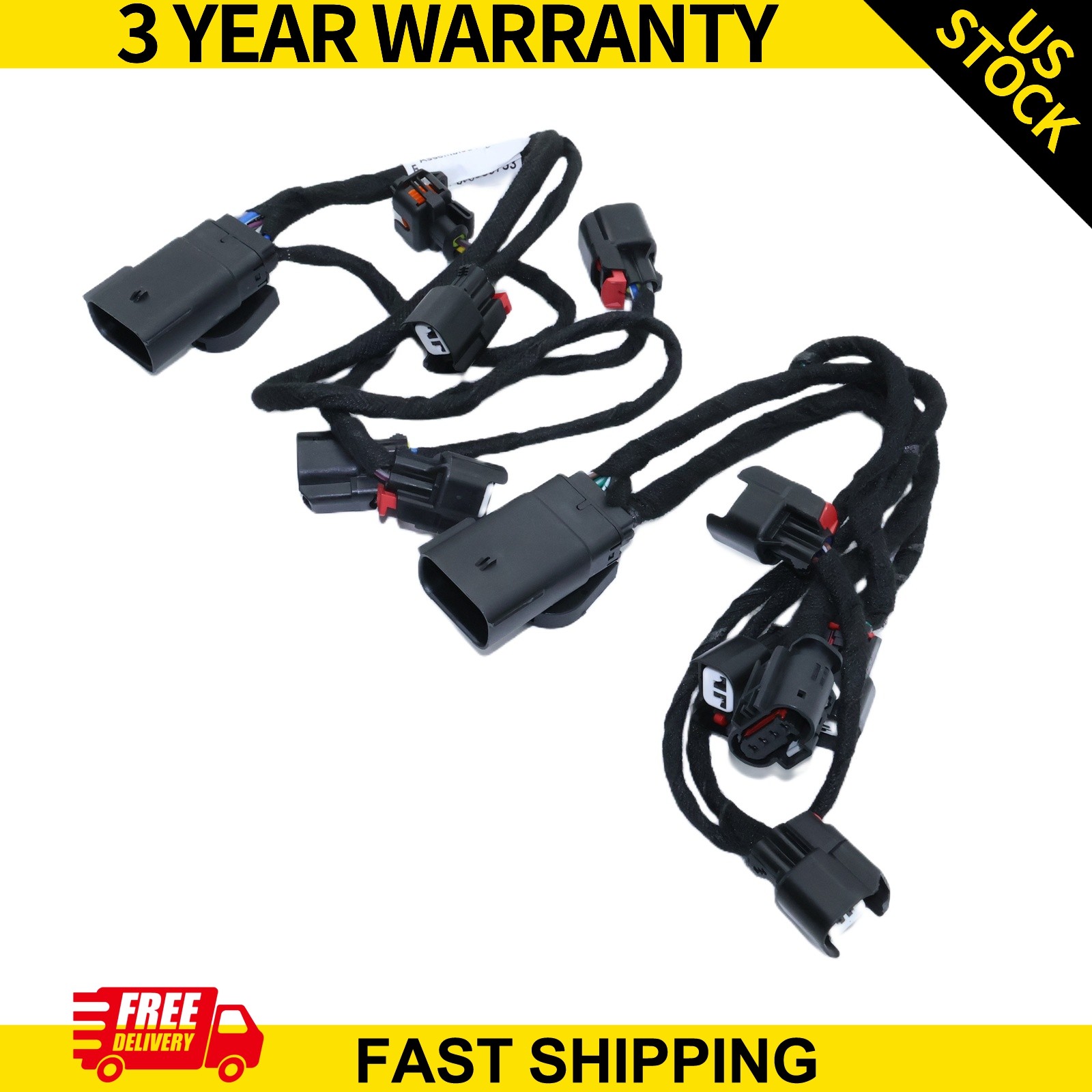 Replacement Fuel Injector Harness L+R Pair Fits 2014-2023 GM V8 5.3L 6.2L