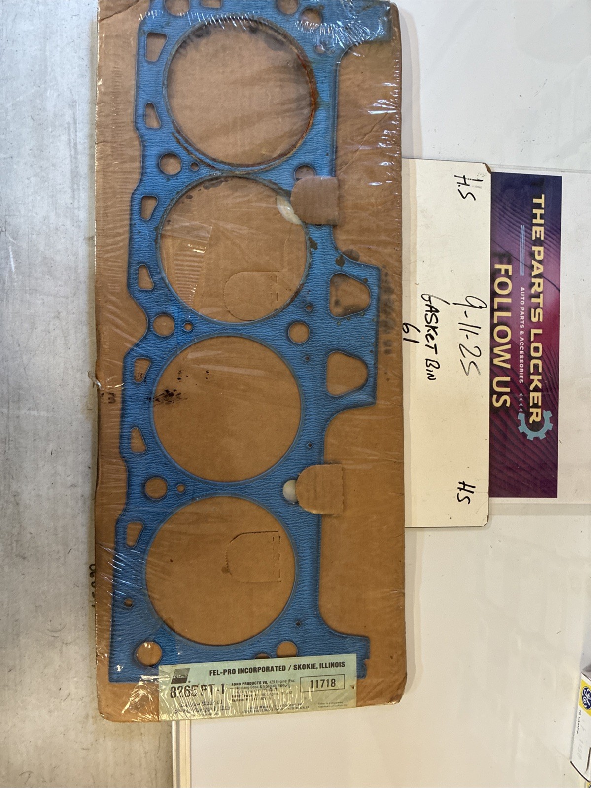 Fel-Pro 8265 PT-1 Cylinder Head Gasket, Genuine Felpro Product, New Old Stock