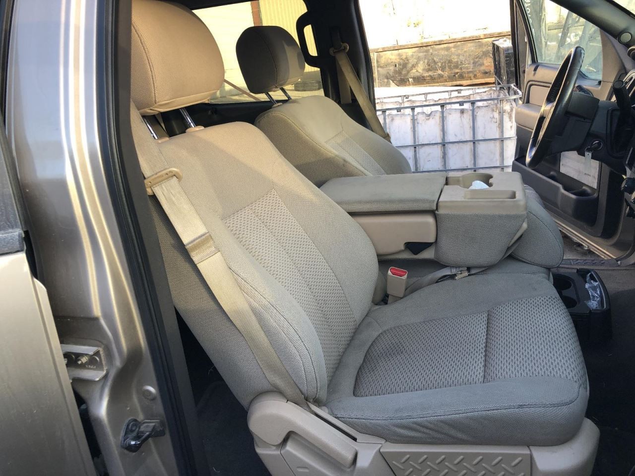 Front Seat 2012-2014 FORD F150 Right Passenger Bench MA Tan Cloth Fabric 996728