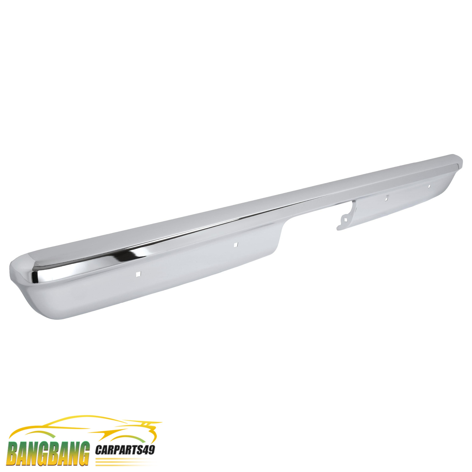 For Chevy & GMC C/K Pickup Basic 1967-72 K30/K35 1968-72 Rear Bumper Face Bar
