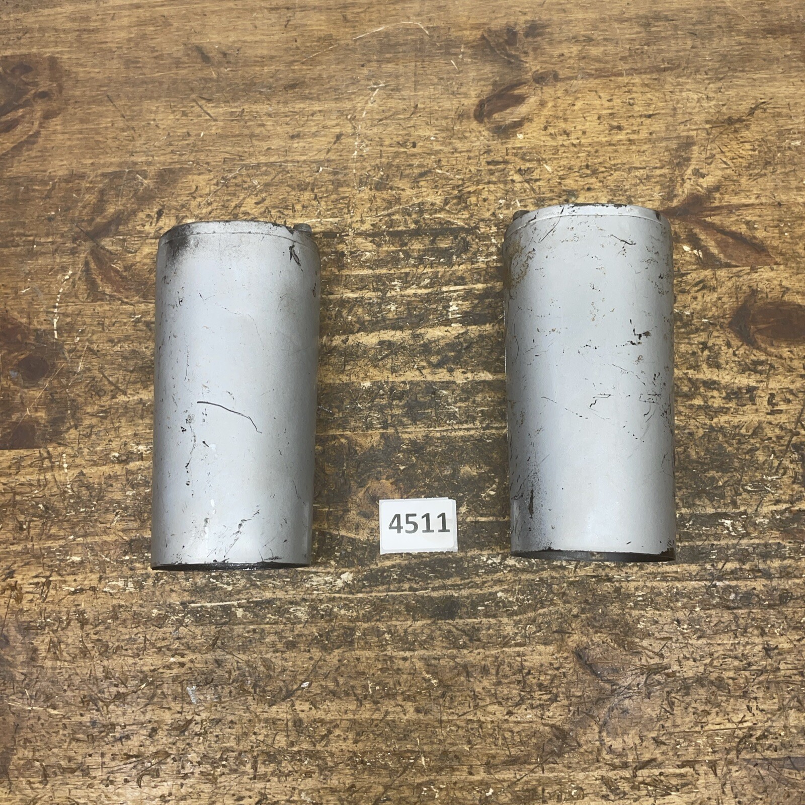 Harley Front Fork Tube Cow Bell Covers 1967 Servicar Hydra Glide 45965-48