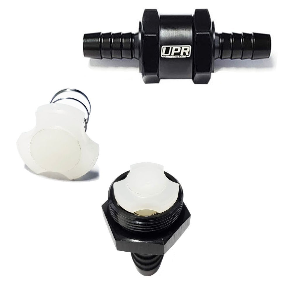 NEW UPR 8MM 5/16 Non-Return One Way Air Fuel Oil Check Valve Diesel Gas 0-100psi