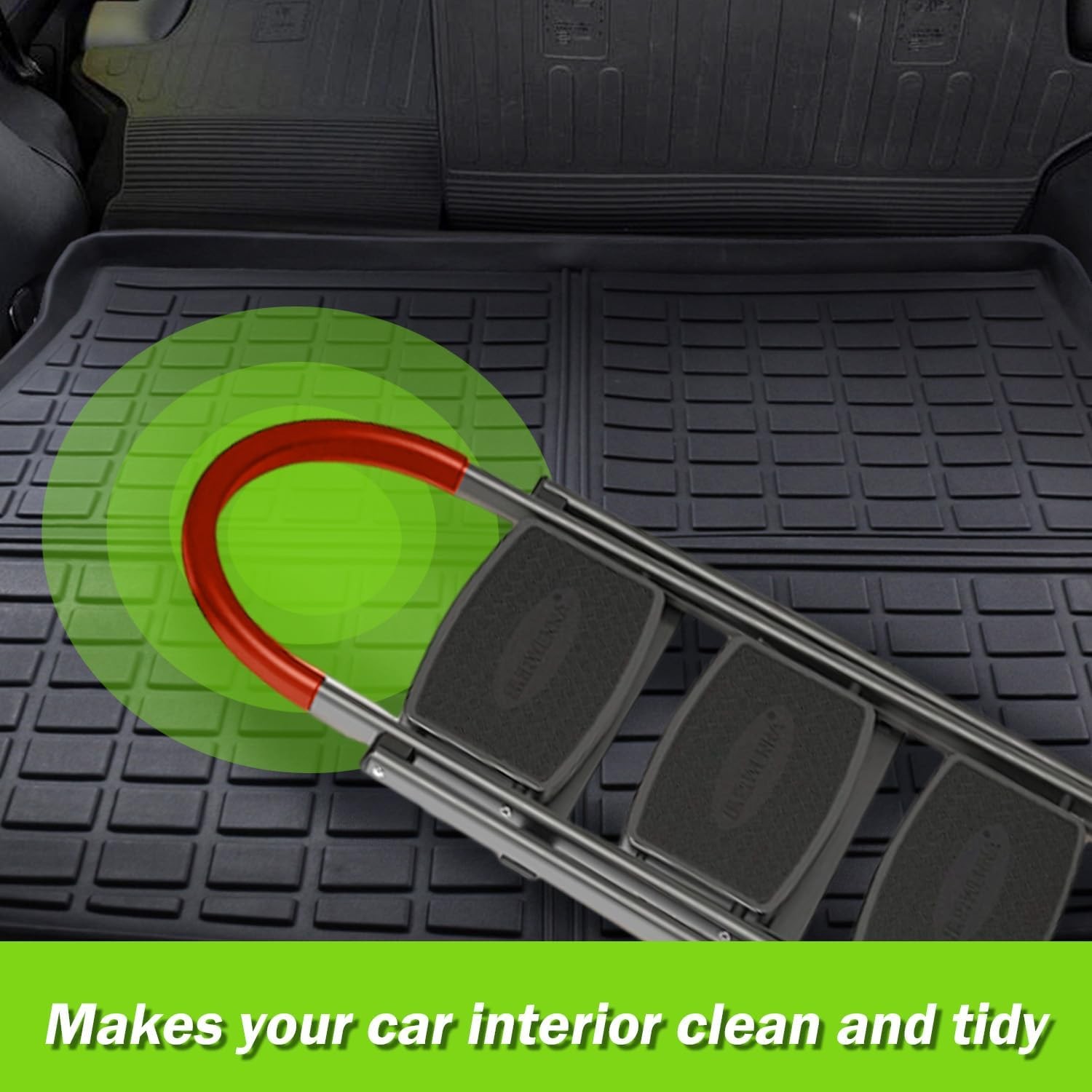 Trunk Cargo Mat Backrest Mat for Subaru Ascent 2019-25 Cargo Liner All Weather