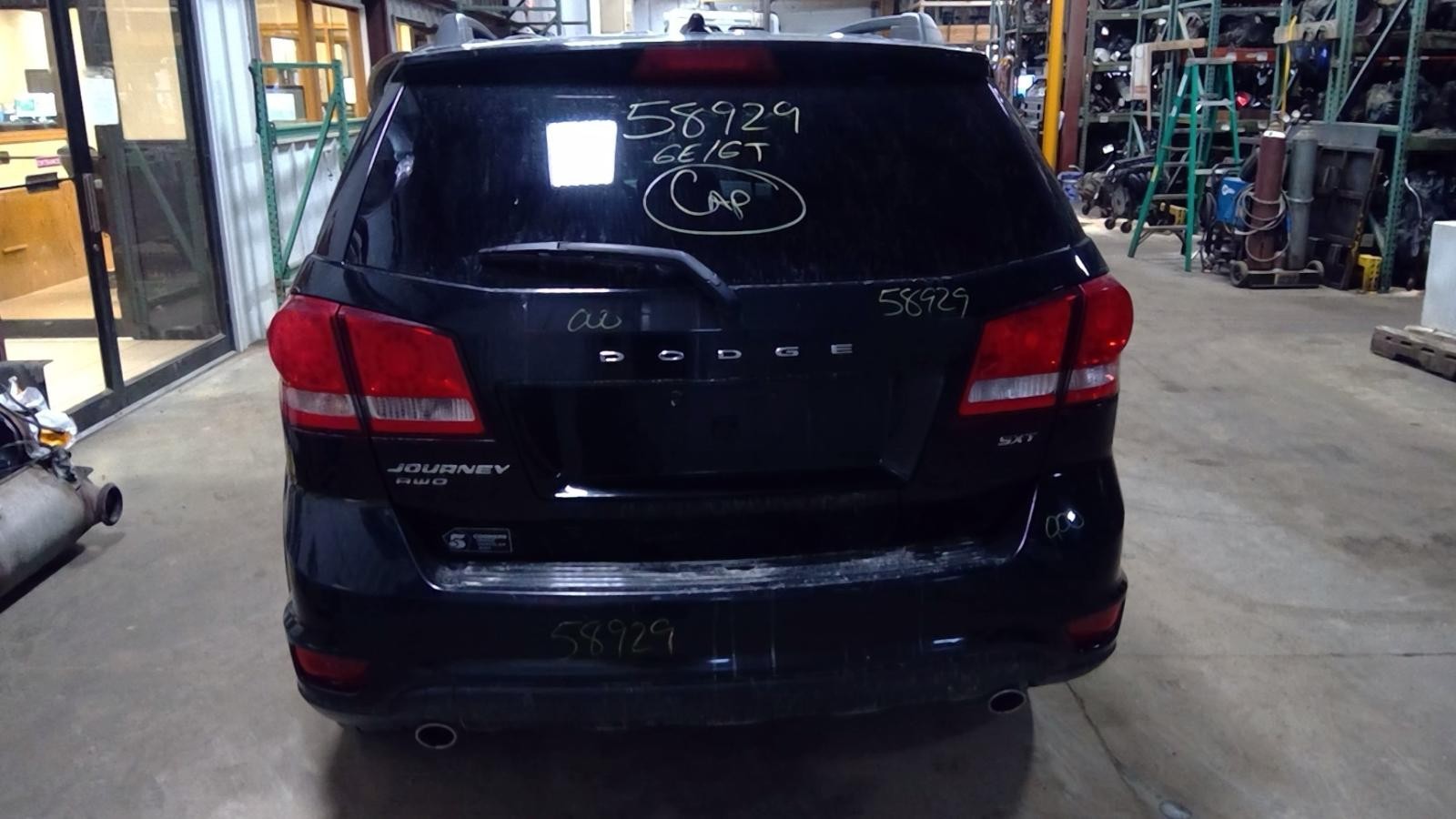 Used Right Door Mirror fits: 2015 Dodge Journey Power manual folding heated pain