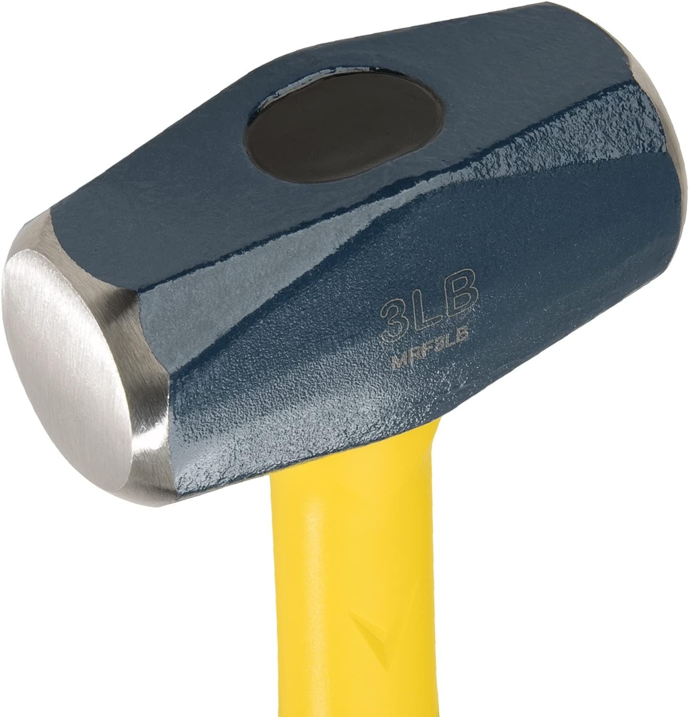 ESTWING Sure Strike Drilling/Crack Hammer – 3 lbs (Pounds), Blue/Yellow