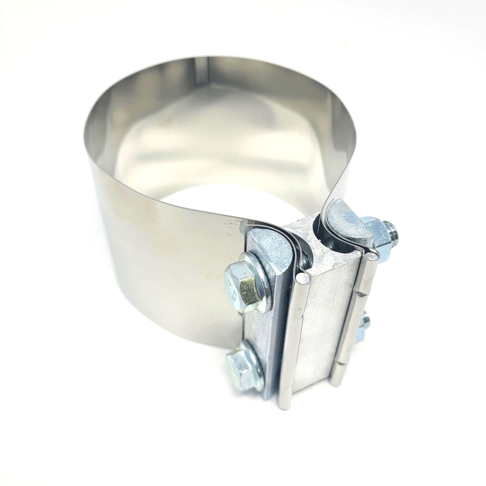 5″ Butt Joint Band Exhaust Clamp Sleeve Coupler T304 Quality Stainless Steel x1