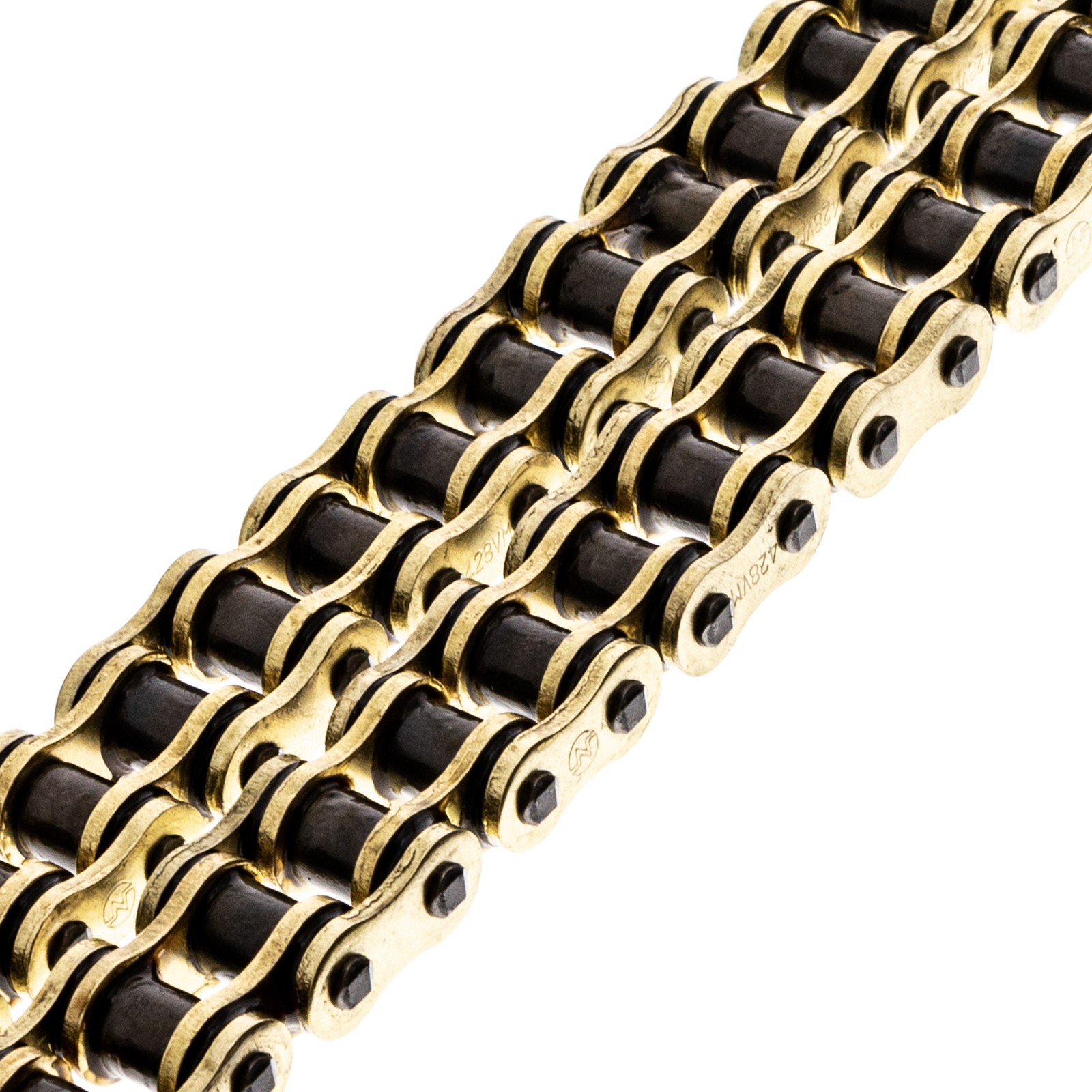 NICHE Gold 428 X-Ring Chain 112 Links With Connecting Master Link Motorcycle