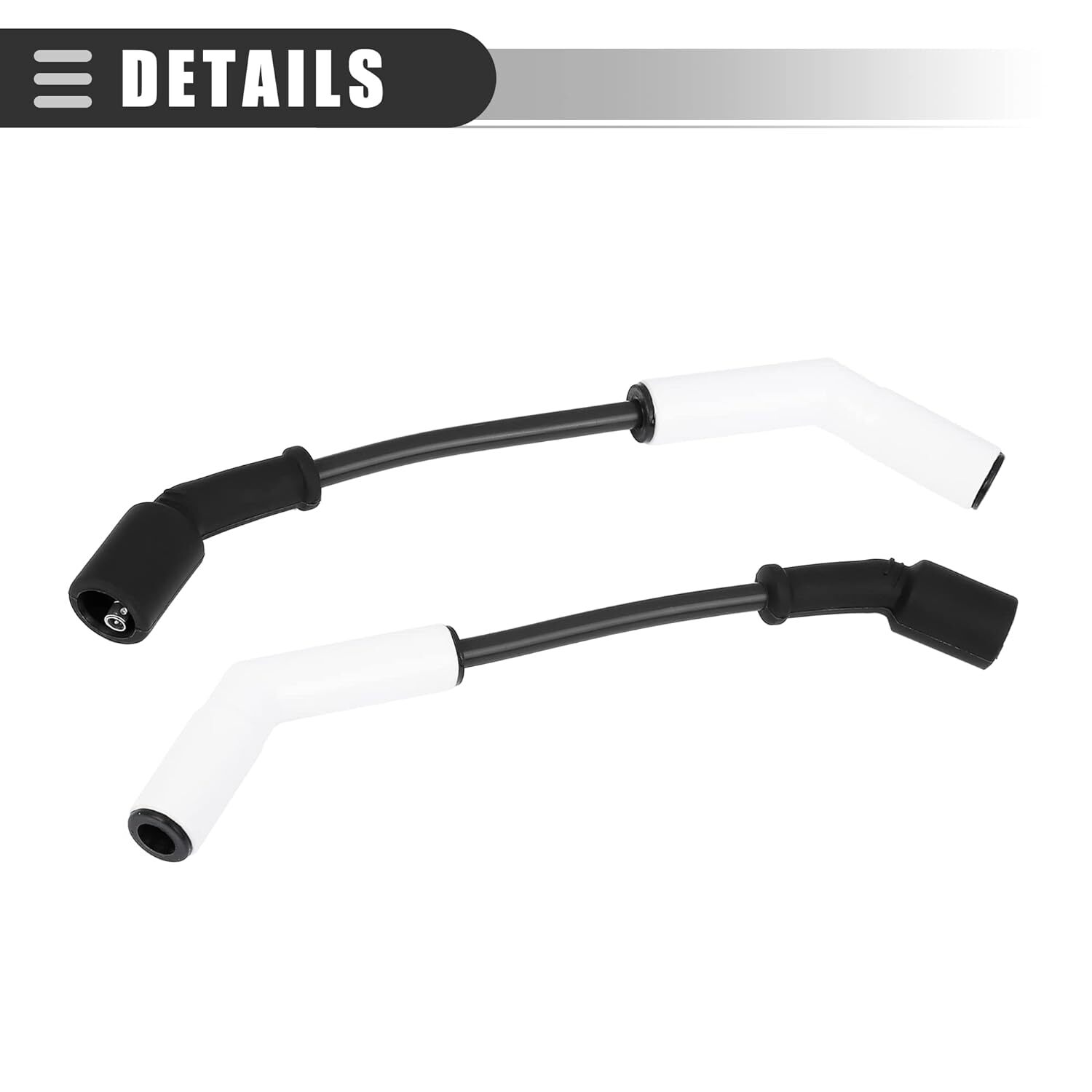 Extreme 9000 Ceramic Spark Wire Boot Set for GM Gen LS3 LS4 LS7 For Accel 9070C