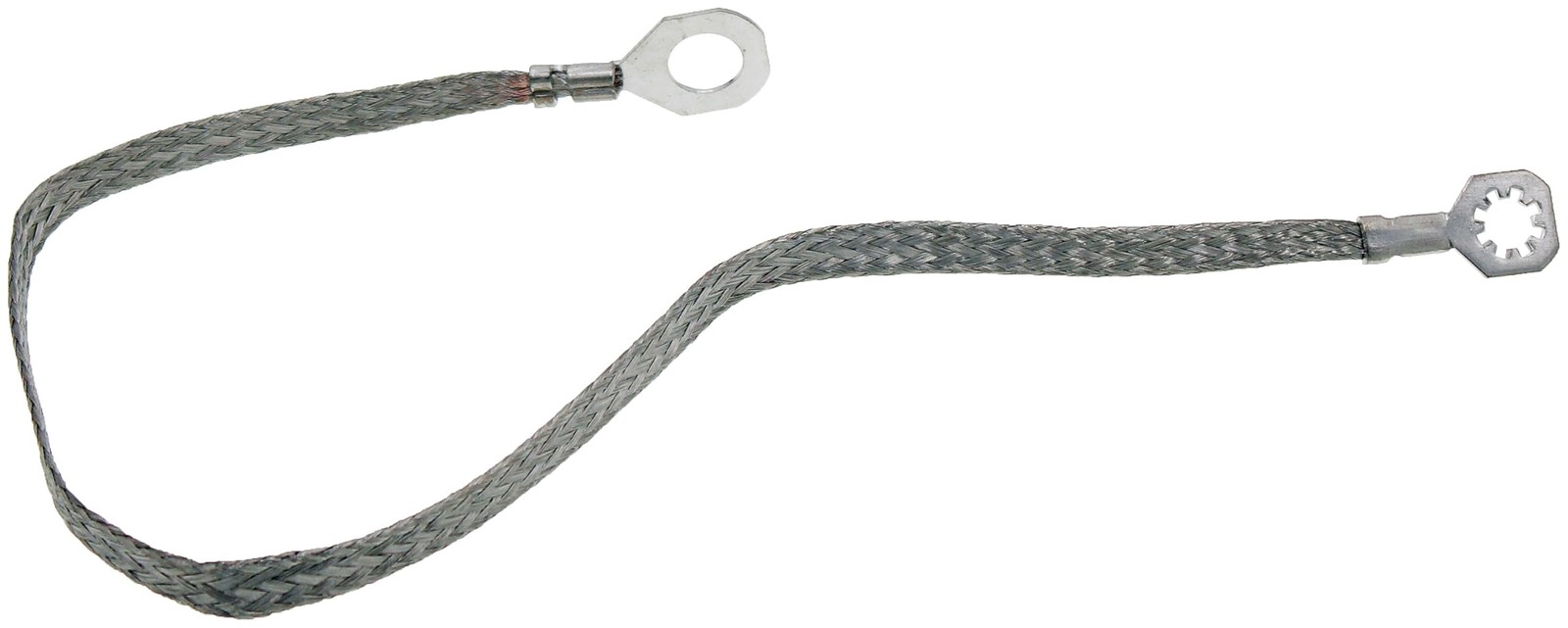Dorman 60213 15 In. Universal Ground Strap 1 Count (Pack of 1), Gray, Silver