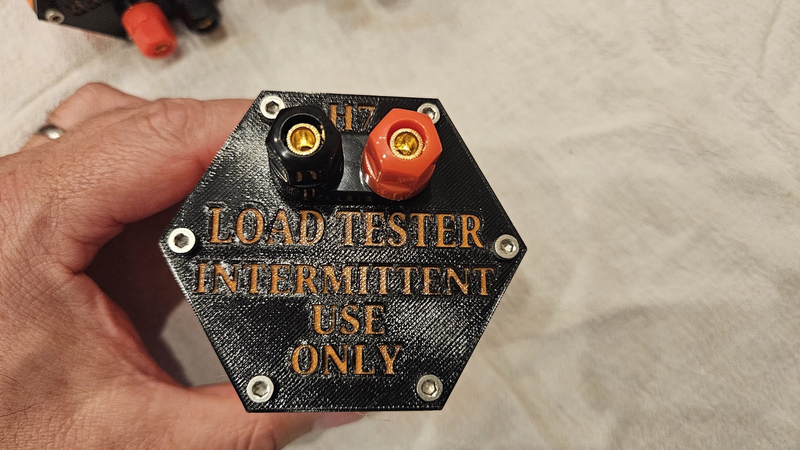 Automotive Circuit Load Tester w/volt meter. H7 Bulb 4A 55W Load.