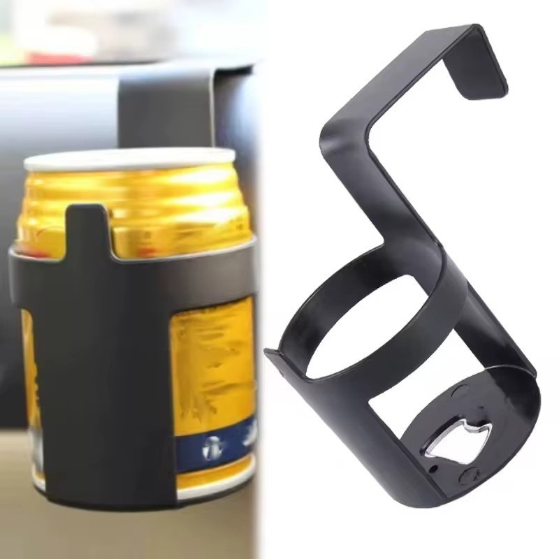 2pc Universal Vehicle Car Truck Cup Holder Case Drink Bottle Door Mount Standing
