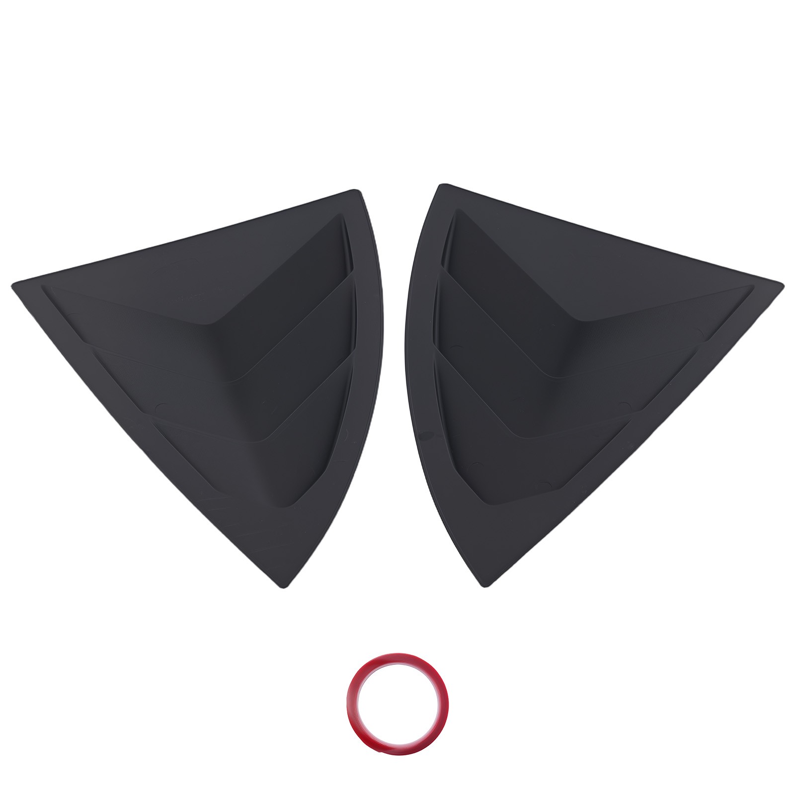 Quarter Panel Louvers for Tesla Model Y 2020-2024 Gloss Black ABS Cover@H54N