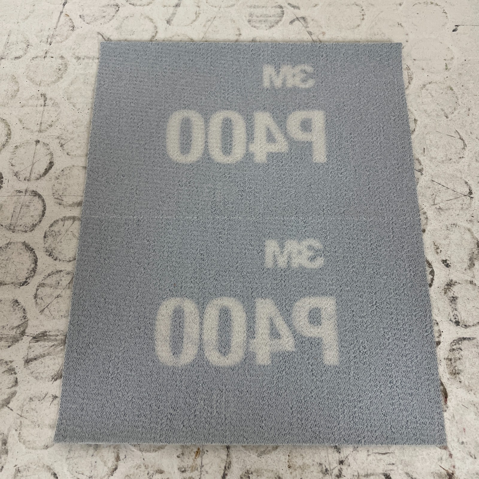 3M 34337 Hookit Flexible Abrasive Hand Sheet P400 Grit 5.5in x 6.8in Universal