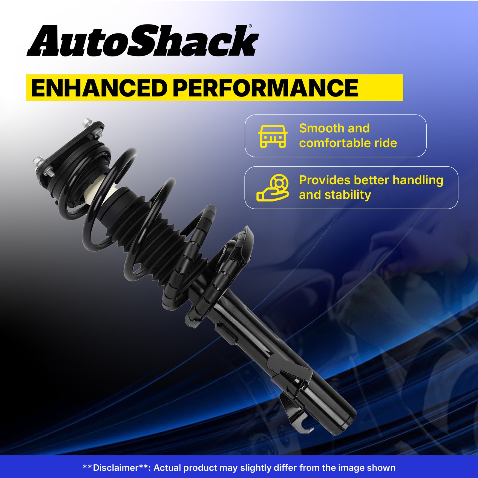 Front Complete Strut Coil Spring for 2012-2017 Buick Verano
