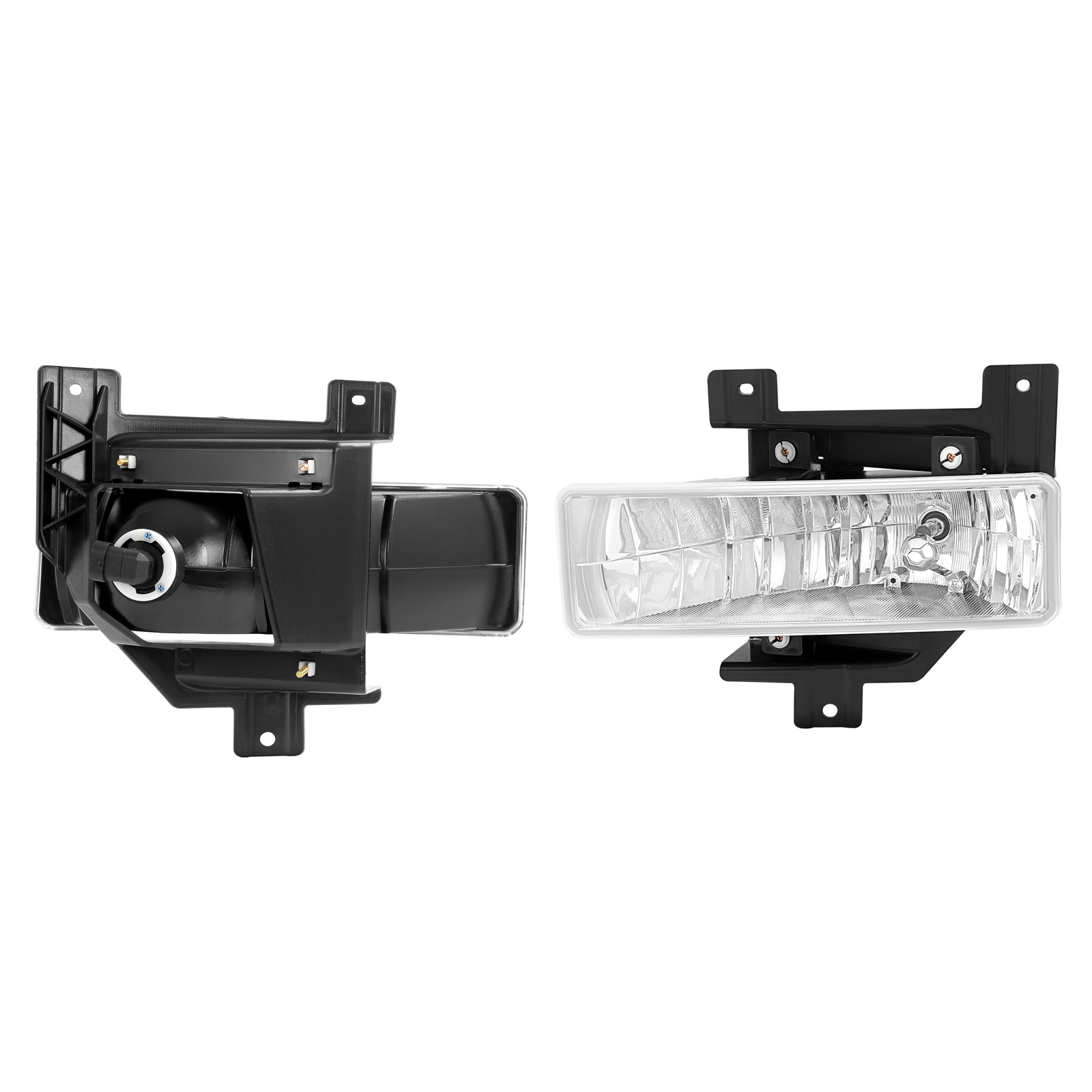 Pair Fog Lights Driving Lamps For Ford F150 F250 Expedition 1997 98 Pickup Truck