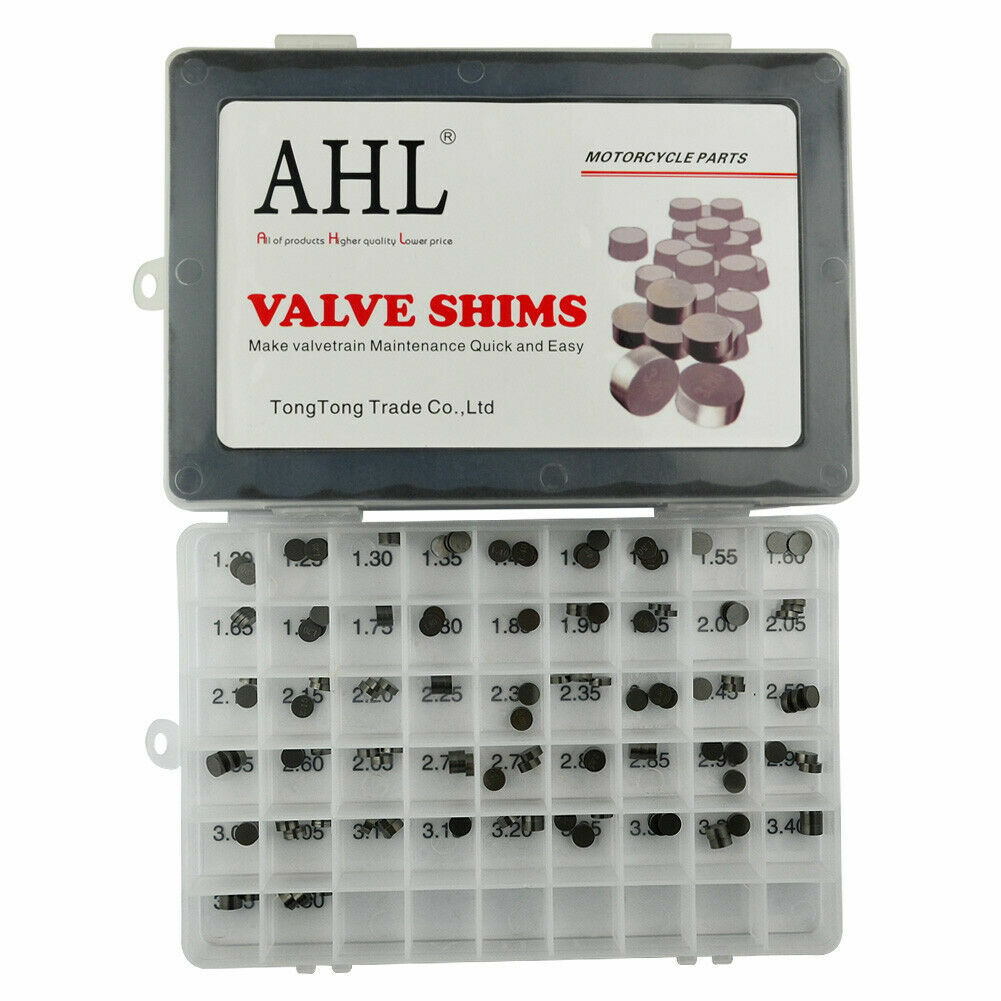 141pcs 7.48mm Valve Shims for Kawasaki EX250F Ninja 250 300 650R Versys KLE 650
