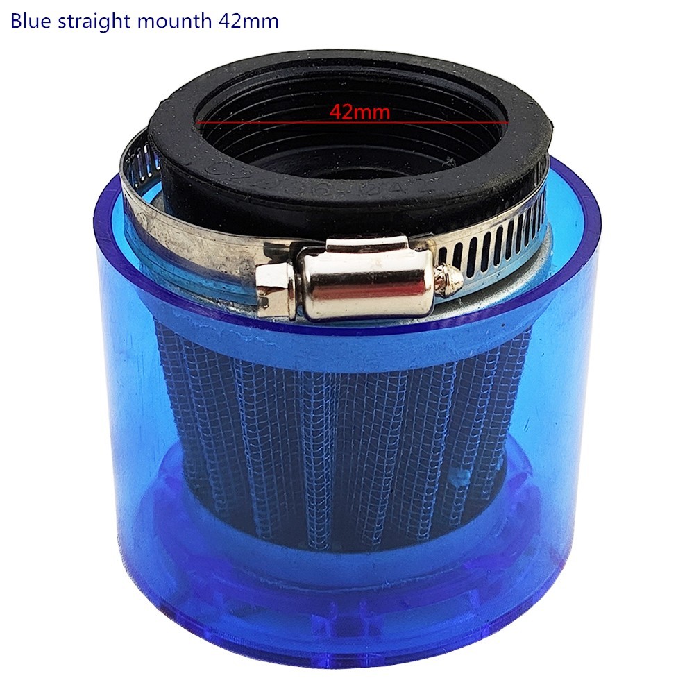 Plastic Waterproof Motorcycle Auto Car Carbureter 42mm/1.65In Air Filter Cleaner