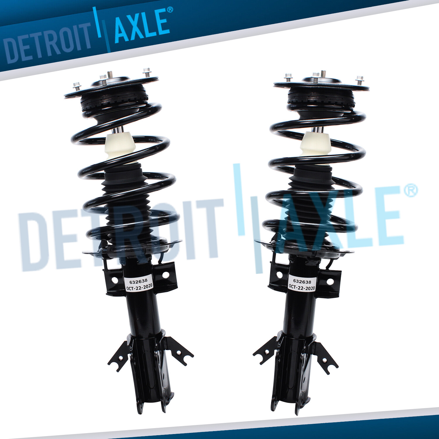 FWD Front Struts w/Coil Spring for 2013 2014 2015 2016 2017 – 2020 Ford Fusion