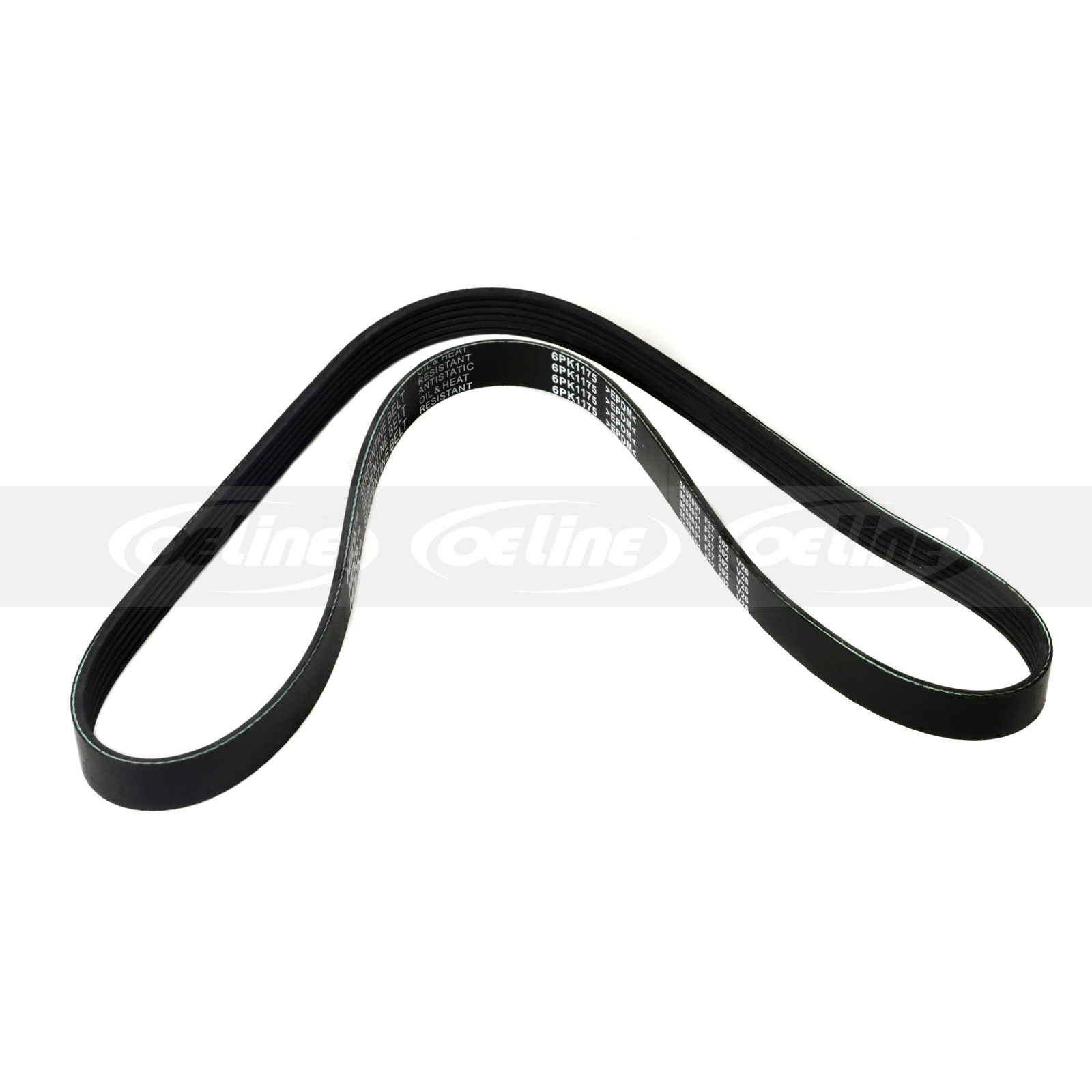 EPDM Fit 98-02 Honda Accord V6 3.0L -Alt-AC-Pw​r -6PK1175 4PK1120 Drive Belt Set