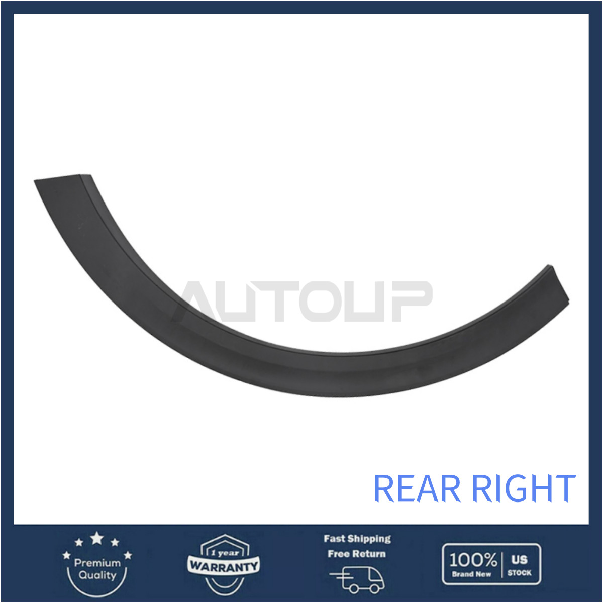 87742D9000 Rear Wheel Flare Molding Trim Right For Kia Sportage 2017-22