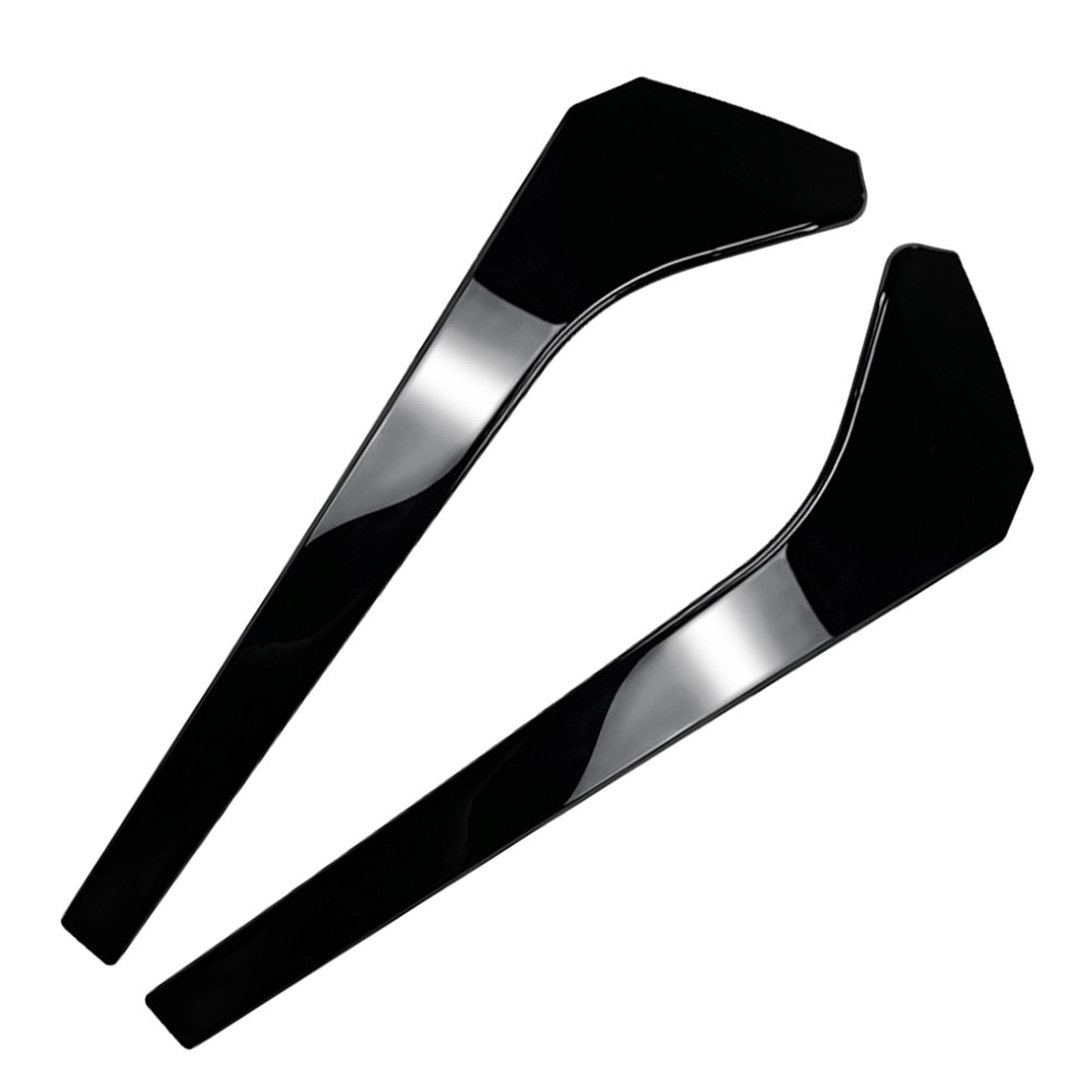 2pcs Rear Window Spoiler Side Wing Cover Trim For VW Tiguan MK2 R Line 2017-2023