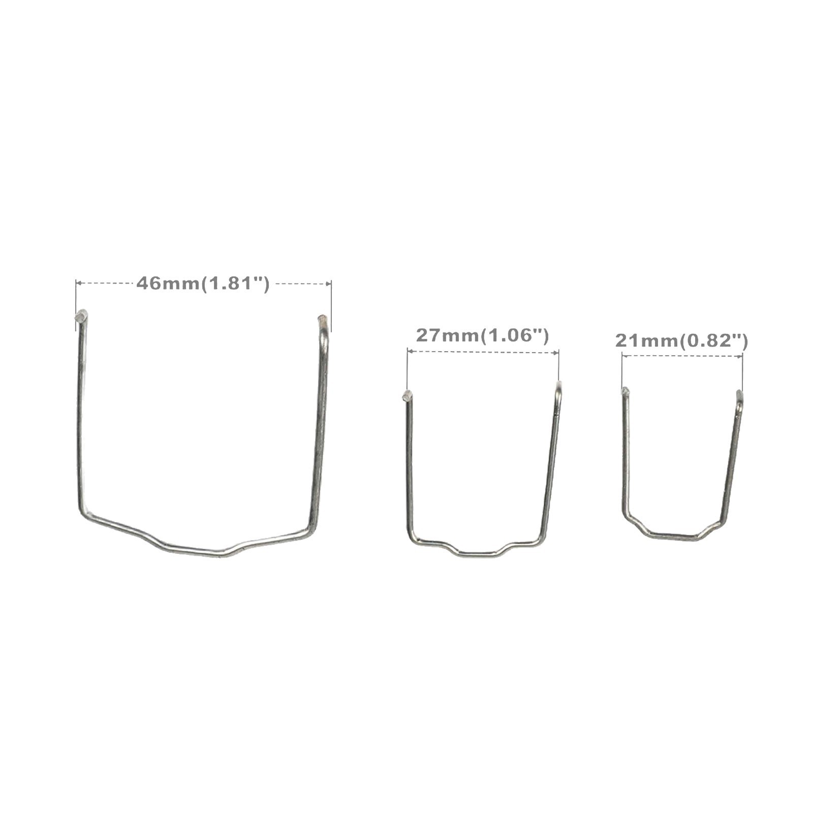For Radiator Hose Retaining Spring Clip Clamp 0.87in 1.07in 1.83in U Shape //new