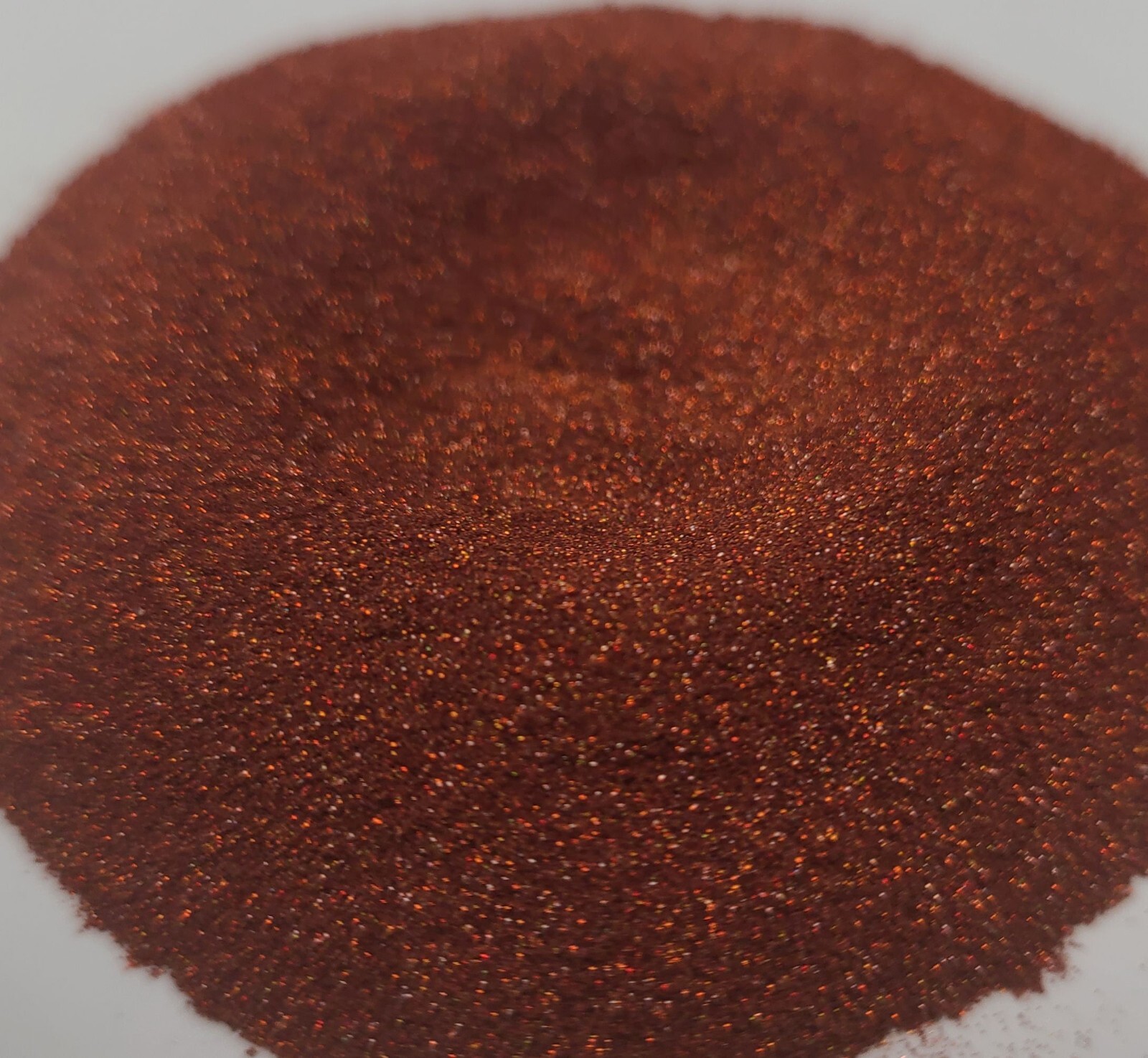Gingerbread Brown Holographic Micro Mini .002 Hex Metal Flake Painting Epoxy